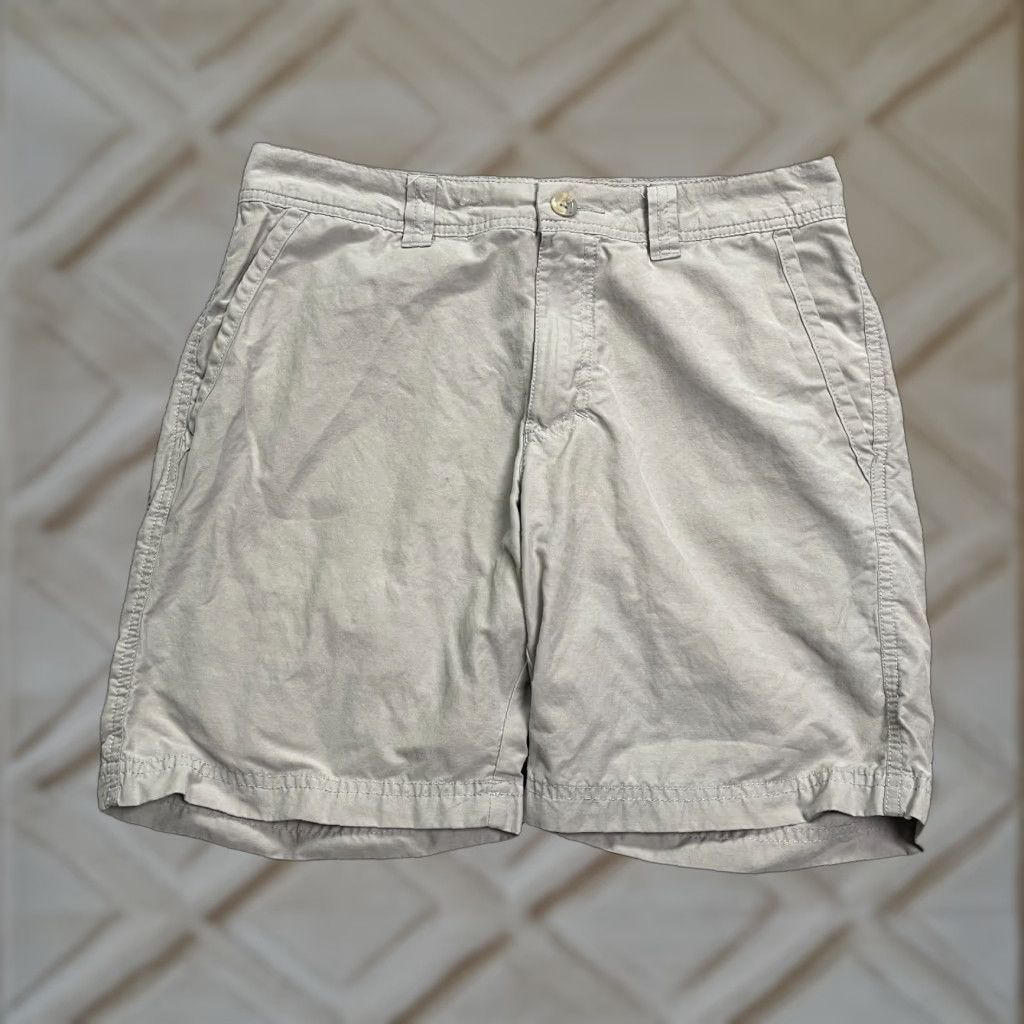 Vintage Columbia Chino Shorts 30W Tan Brown Cotton Nylon Casual Outdoor Mens Size US 30 / EU 46 - 1 Thumbnail