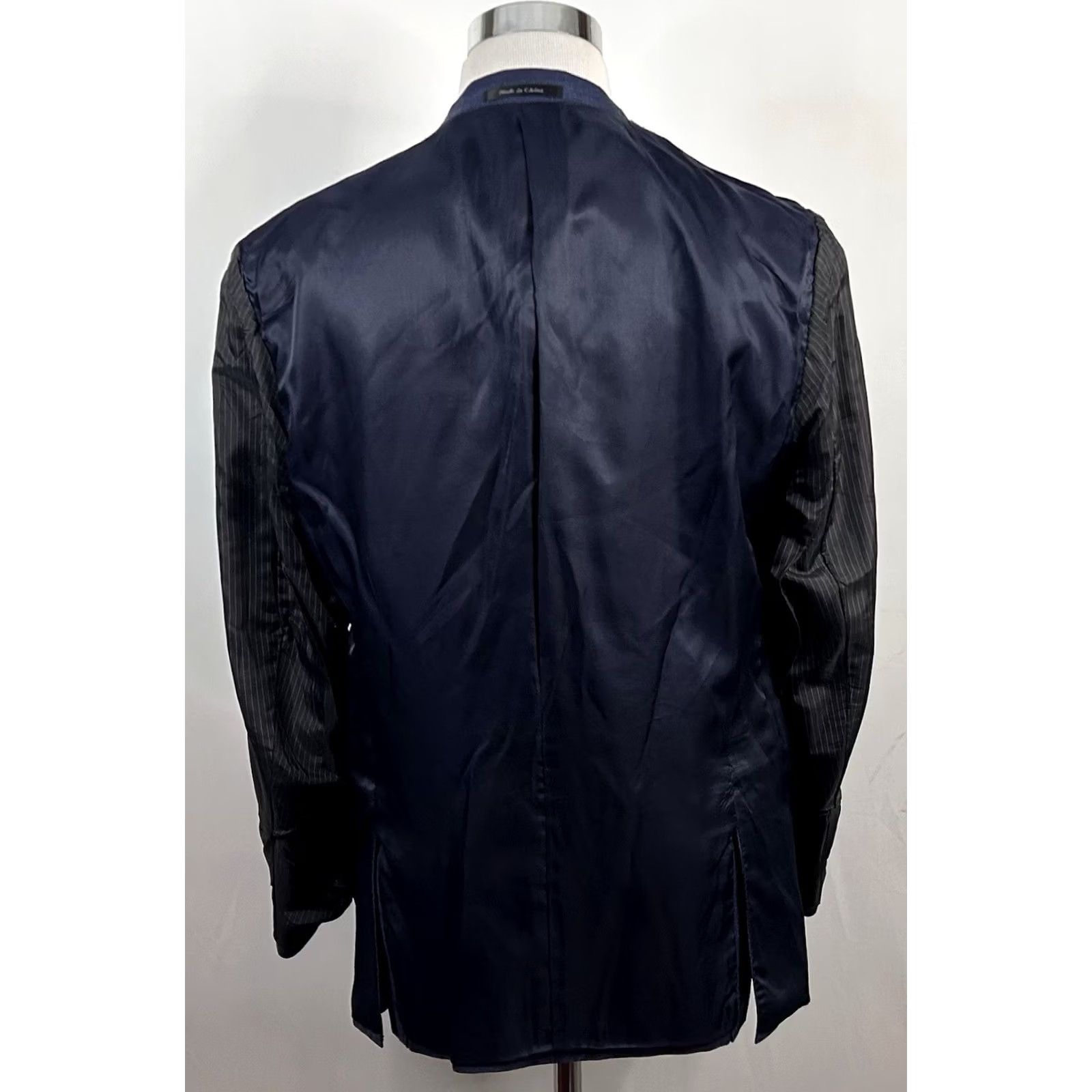 Calvin Klein Calvin Klein Sport Coat Silk Wool Blend Blue 42R Two-Button Lined Double-Vented Wool Silk 2 Piece Mens Regular Jacket Coat Size US XS / EU 42 / 0 - 8 Thumbnail