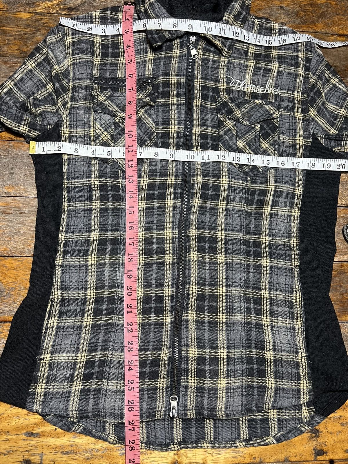 In The Attic Inthe Attic Double Collar Zipper Jacket Size US L / EU 52-54 / 3 - 7 Thumbnail