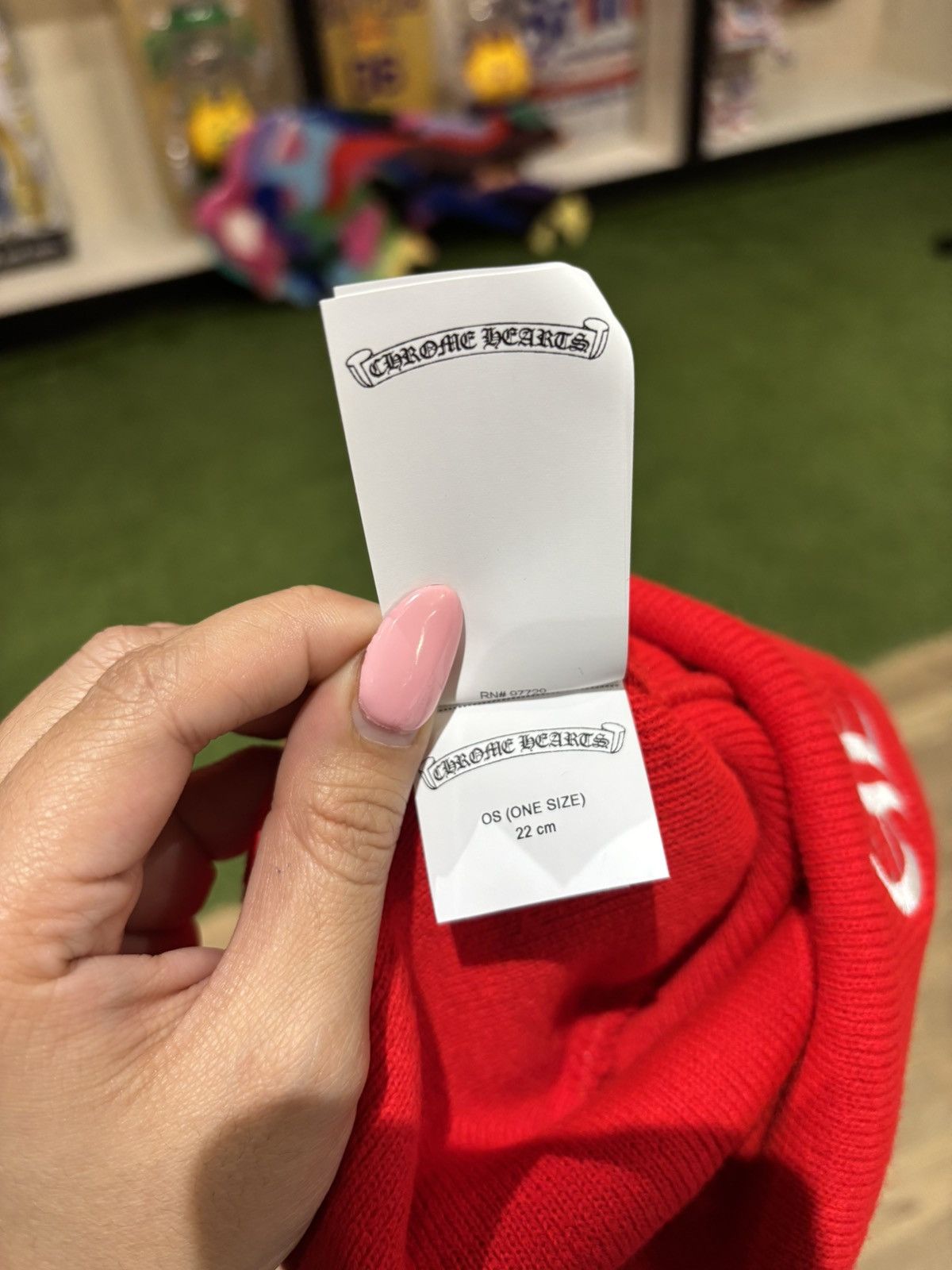 Chrome Hearts Chrome Hearts CH Beanie Size ONE SIZE - 4 Thumbnail