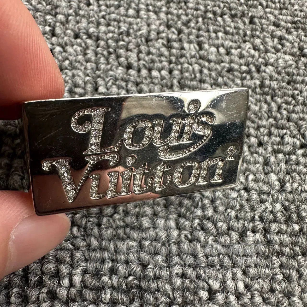 Louis Vuitton louis vuitton x nigo double-finger logo ring. Size ONE SIZE - 2 Thumbnail