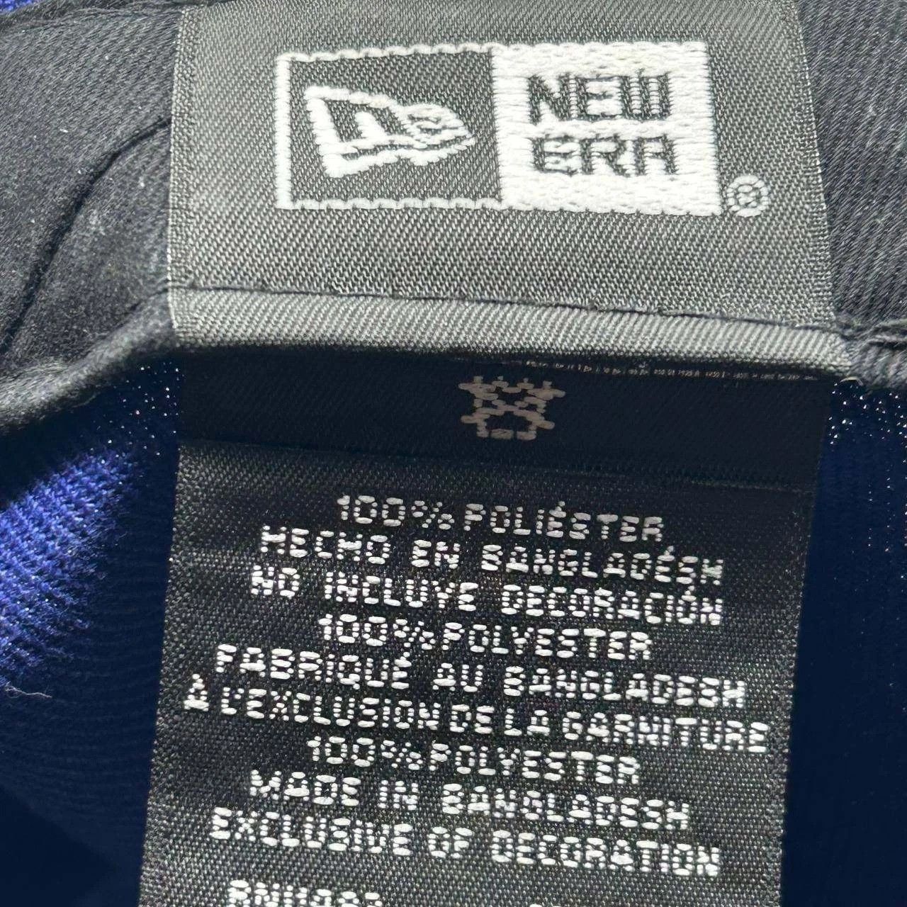 New Era Los Angeles LA Dodgers Hat Men 7 5/8 Blue MLB Fitted Cap Size ONE SIZE - 4 Thumbnail