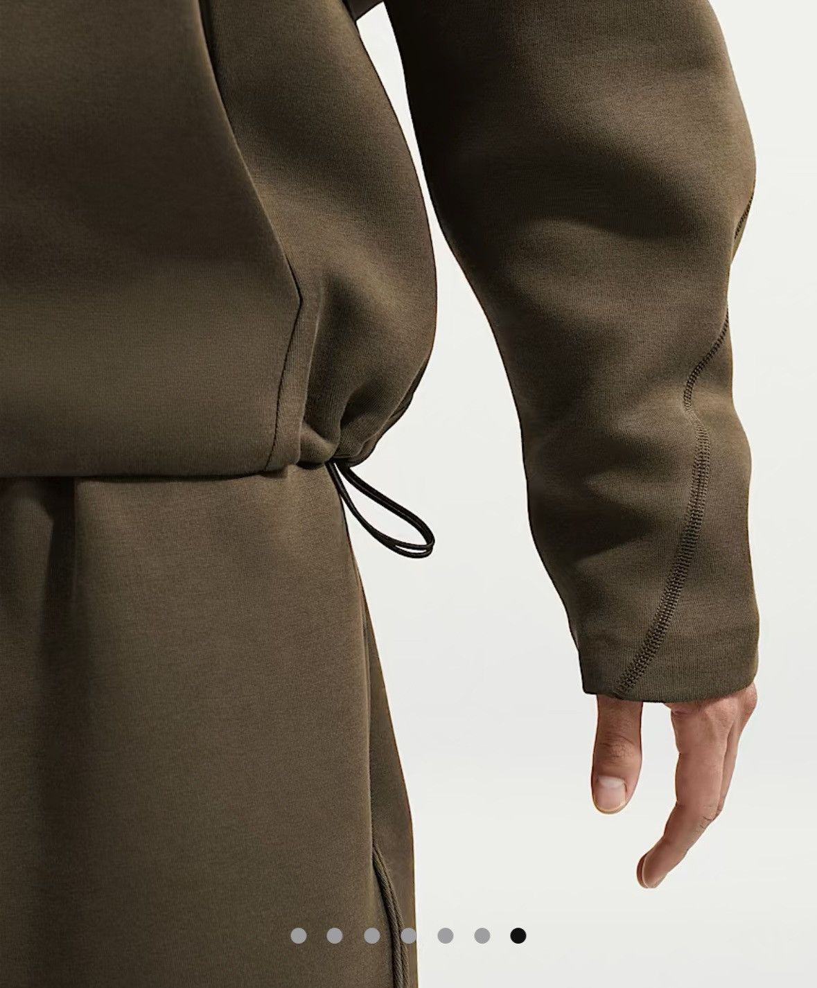 Nike Nike Tech Heavyweight Oversized Cropped Hoodie Size US S / EU 44-46 / 1 - 7 Thumbnail