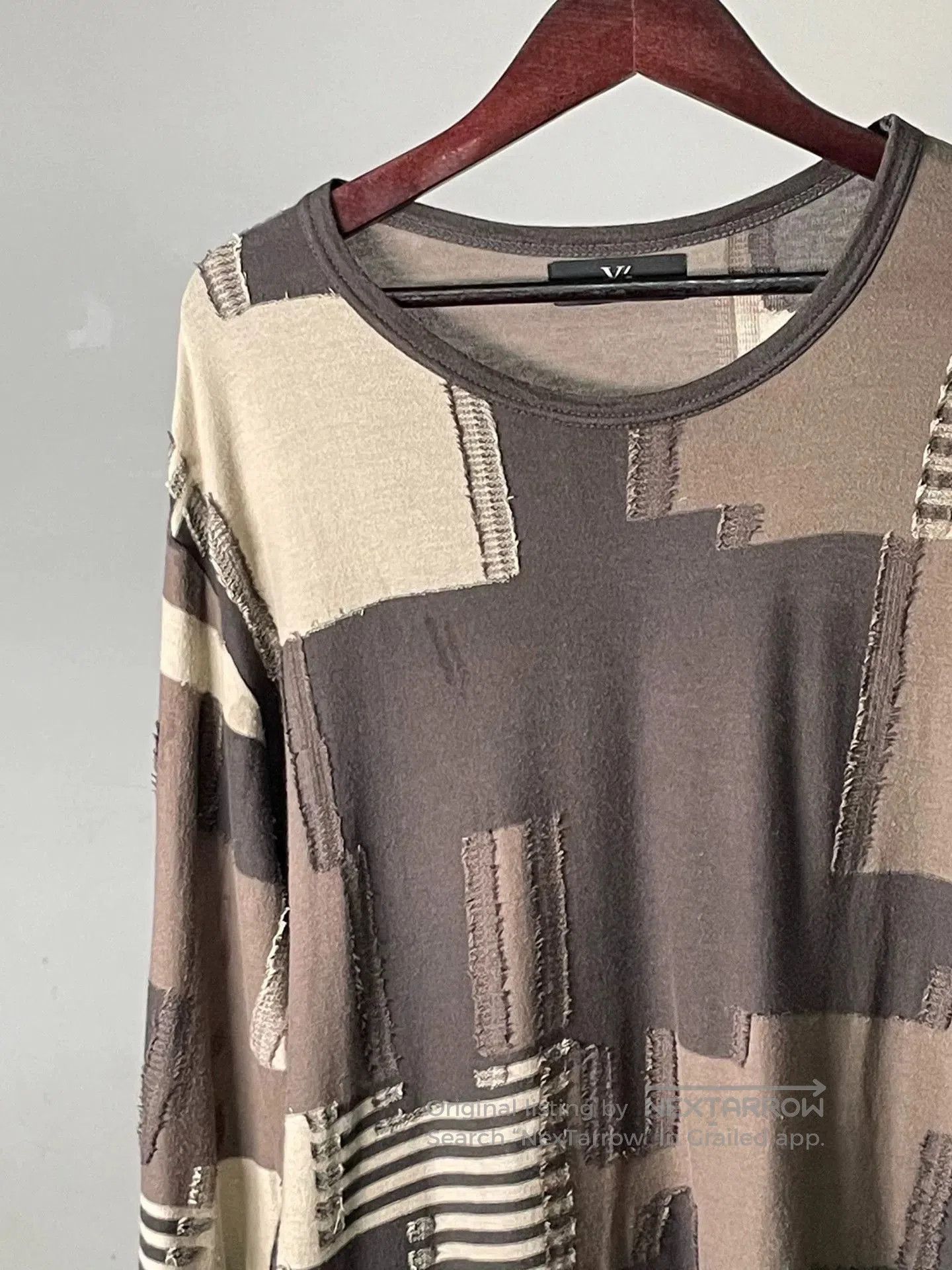 Yohji Yamamoto Yohji Yamamoto Patchwork T-Shirt. Size S / US 4 / IT 40 - 4 Thumbnail