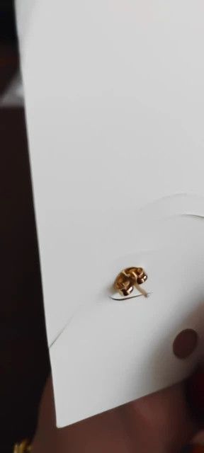 Jewelry Gold Bee Stud Earrings Charm Stainless Earring Gift Size ONE SIZE - 7 Thumbnail