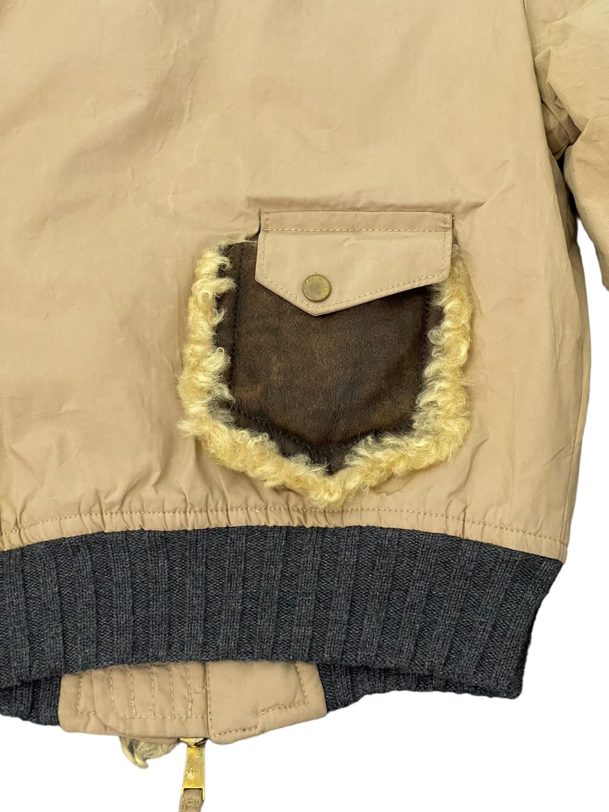 Dsquared2 Bomber Style Dsquared2 Italy Waxed Shearling Parts Slim 5🟩4 Size US M / EU 48-50 / 2 - 17 Thumbnail