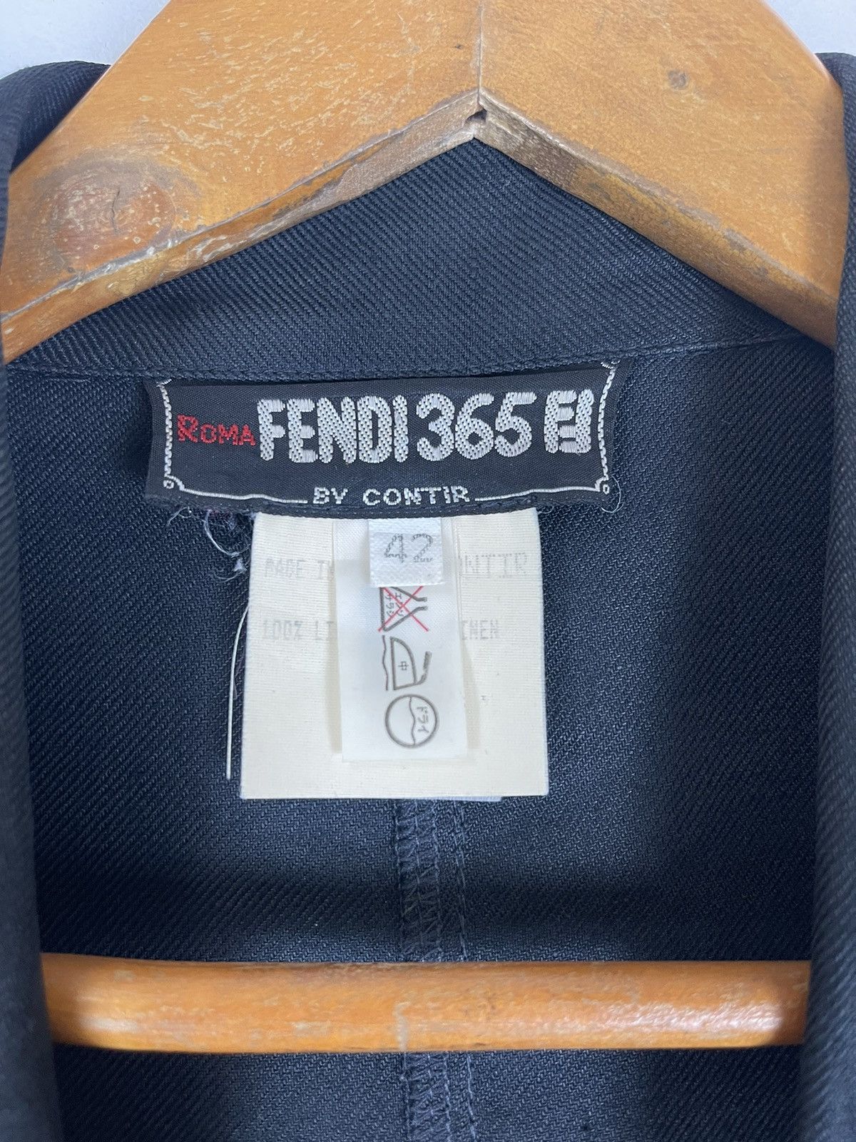 Designer × Fendi × Vintage FENDI 365 BY CONTIR JACKET Size M / US 6-8 / IT 42-44 - 10 Thumbnail