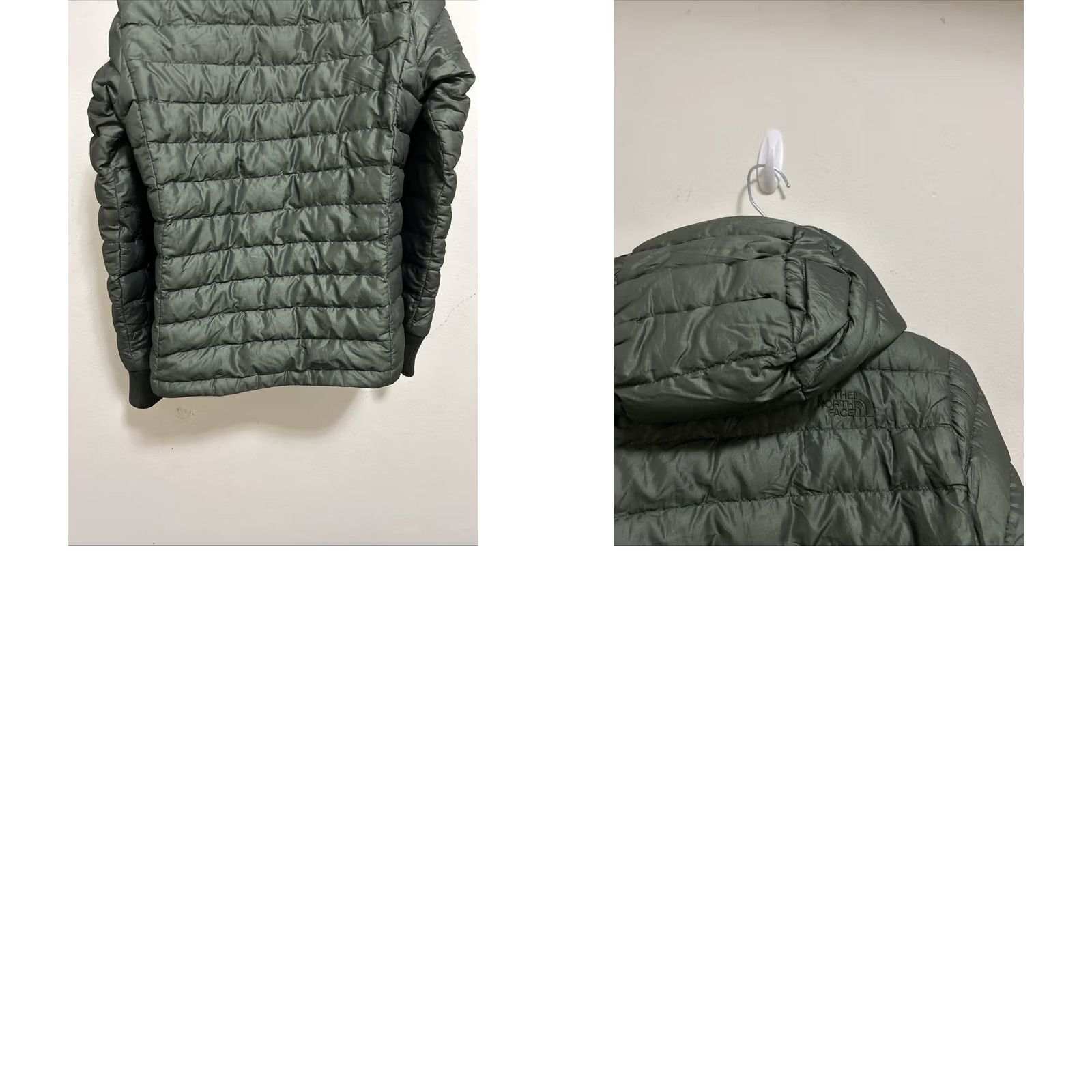 The North Face The North Face Puffer Jacket Womens XS Green Down Full Zip Parka Size XS / US 0-2 / IT 36-38 - 9 Thumbnail