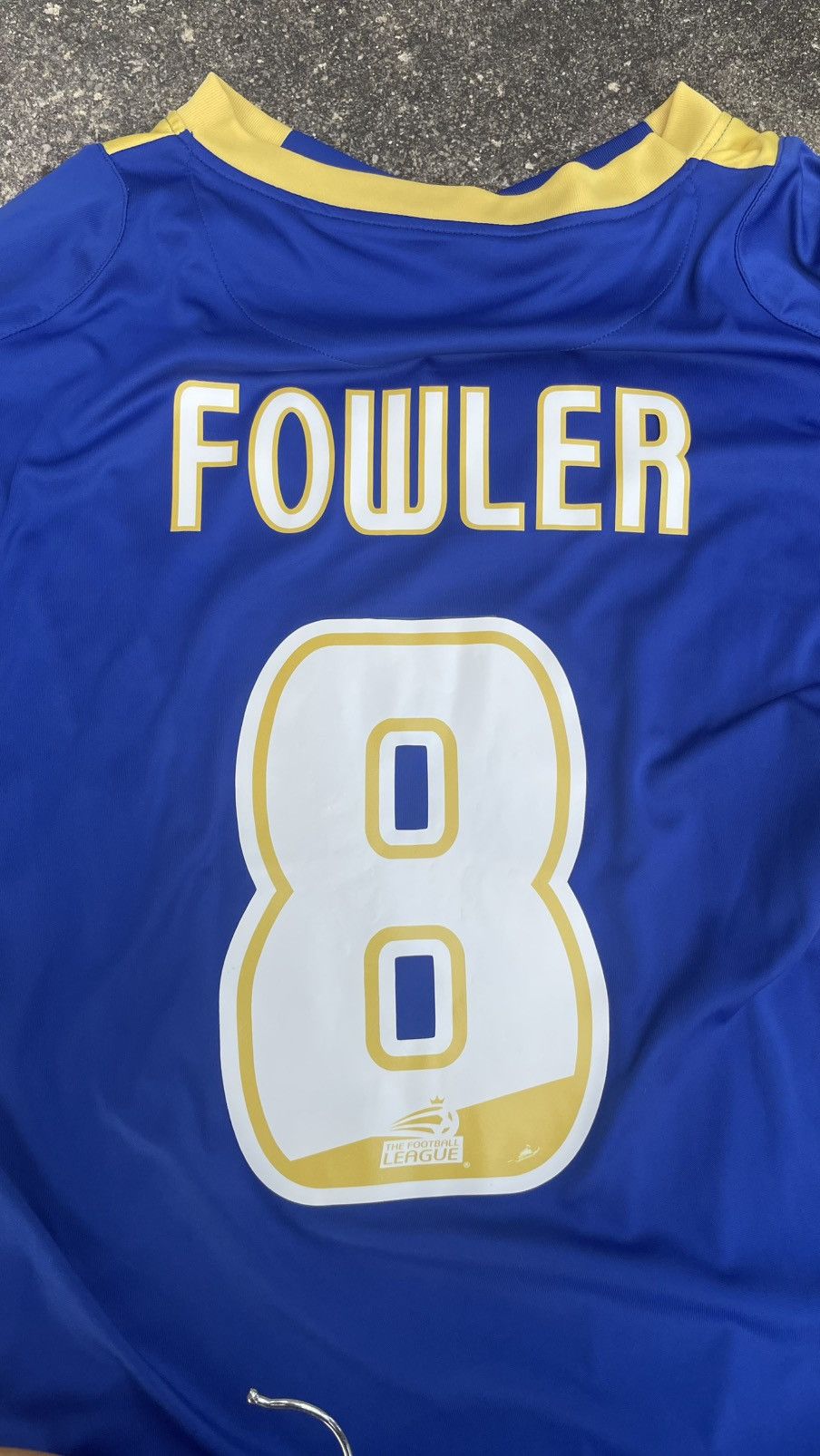 Joma Cardiff City 07/08 Home Jersey Fowler Size US XL / EU 56 / 4 - 5 Thumbnail