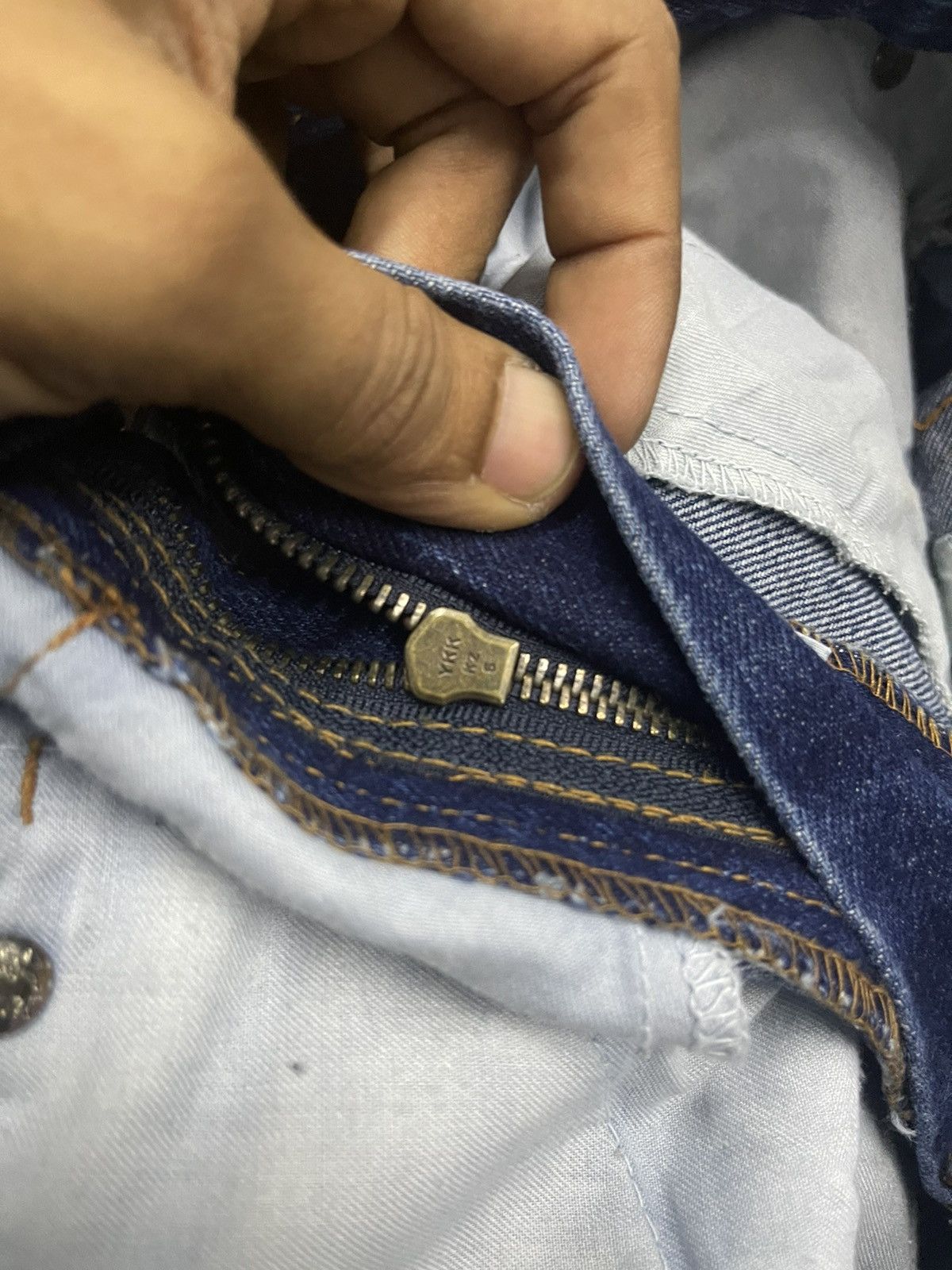 MCM 90s MCM DENIM BAGGY JEANS RARE DESIGN Size US 30 / EU 46 - 14 Thumbnail