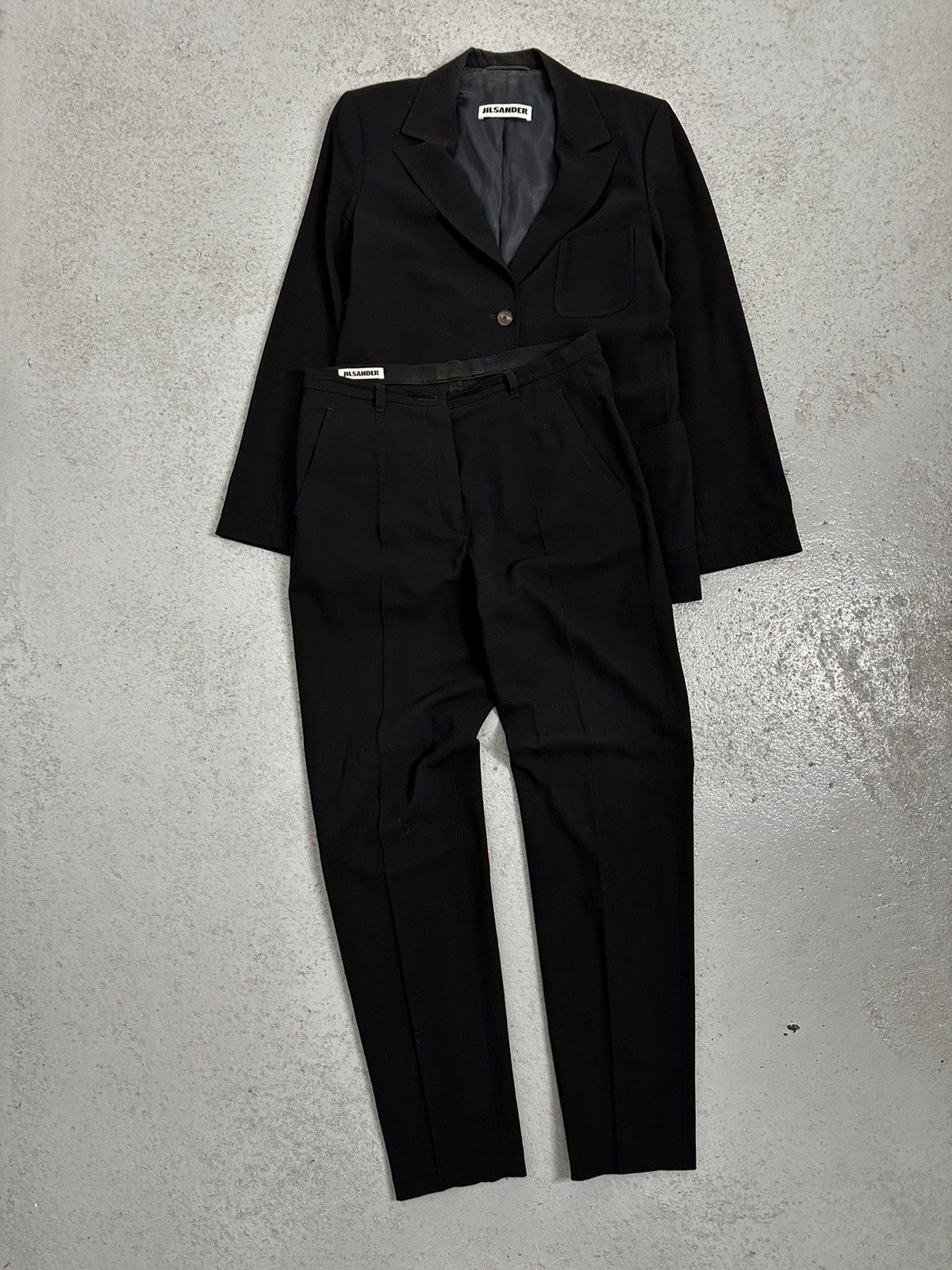 Jil Sander Vintage 90s Jil Sander Suit ( Blazer + pants ) Size XS / US 0-2 / IT 36-38 - 1 Thumbnail