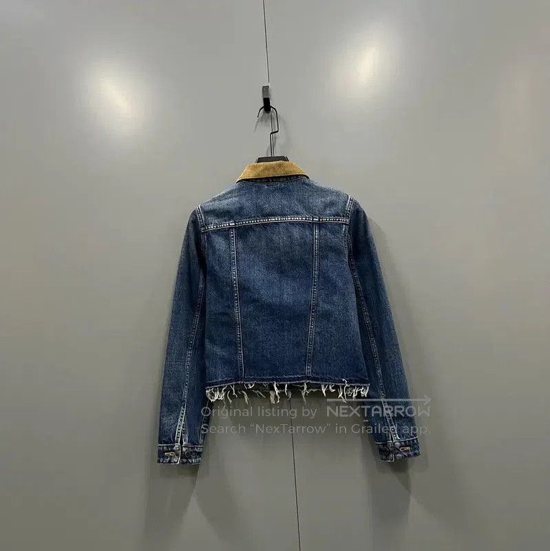 Miu Miu Miu Miu Blue Cotton Cropped Jacket . Size M / US 6-8 / IT 42-44 - 2 Thumbnail