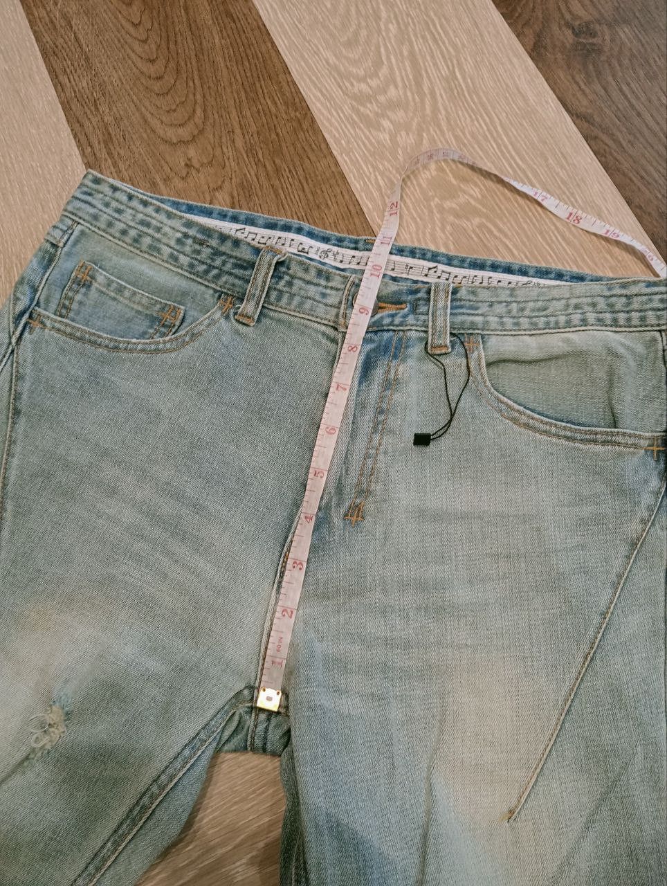Number (N)ine NUMBER NINE JAPAN DISTRESSED LOOK SKINNY PANTS Size US 30 / EU 46 - 13 Thumbnail