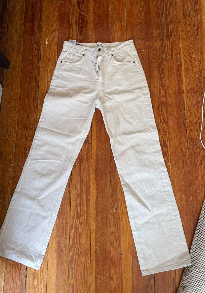 Reformation Cynthia High Rise Straight Jean Size 28" / US 6 / IT 42 - 1 Thumbnail
