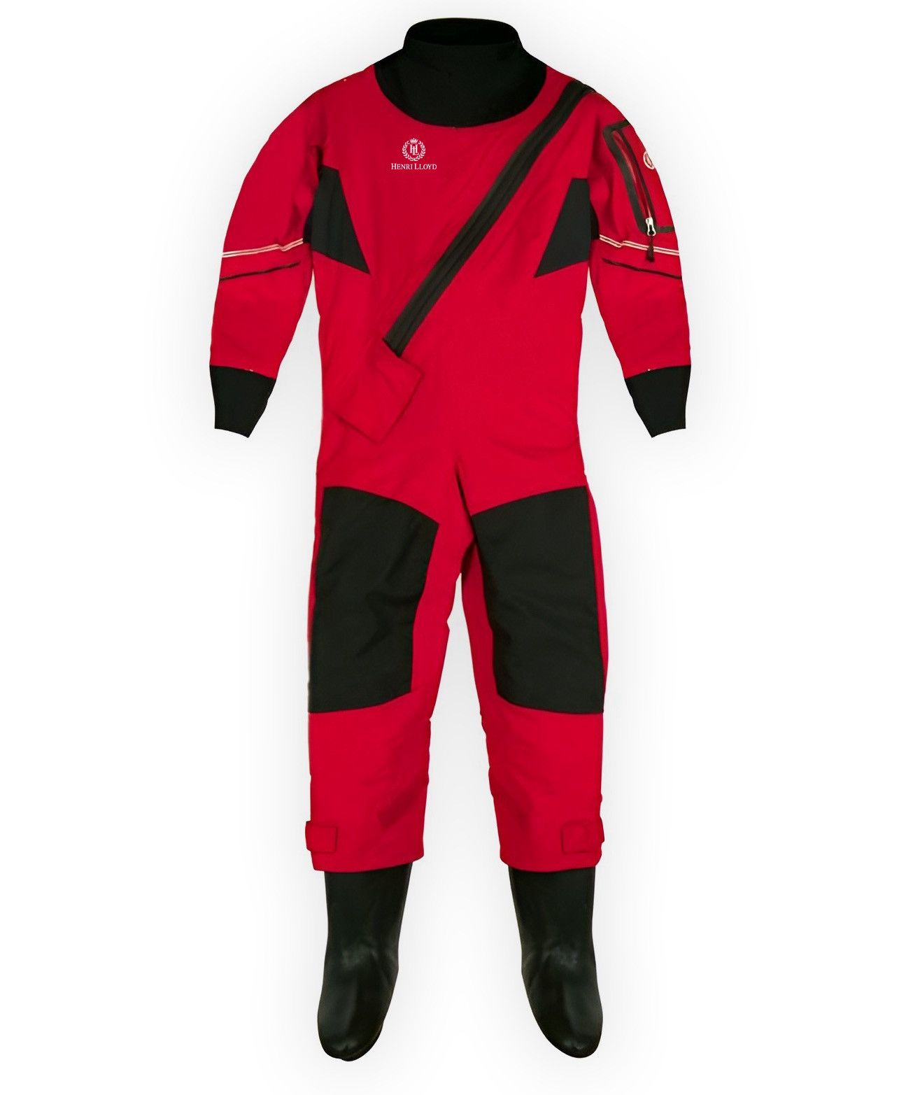 Henri Lloyd Henri Lloyd Cobra dry suit Black Red Marine technology Size US 26 / EU 42 - 2 Thumbnail