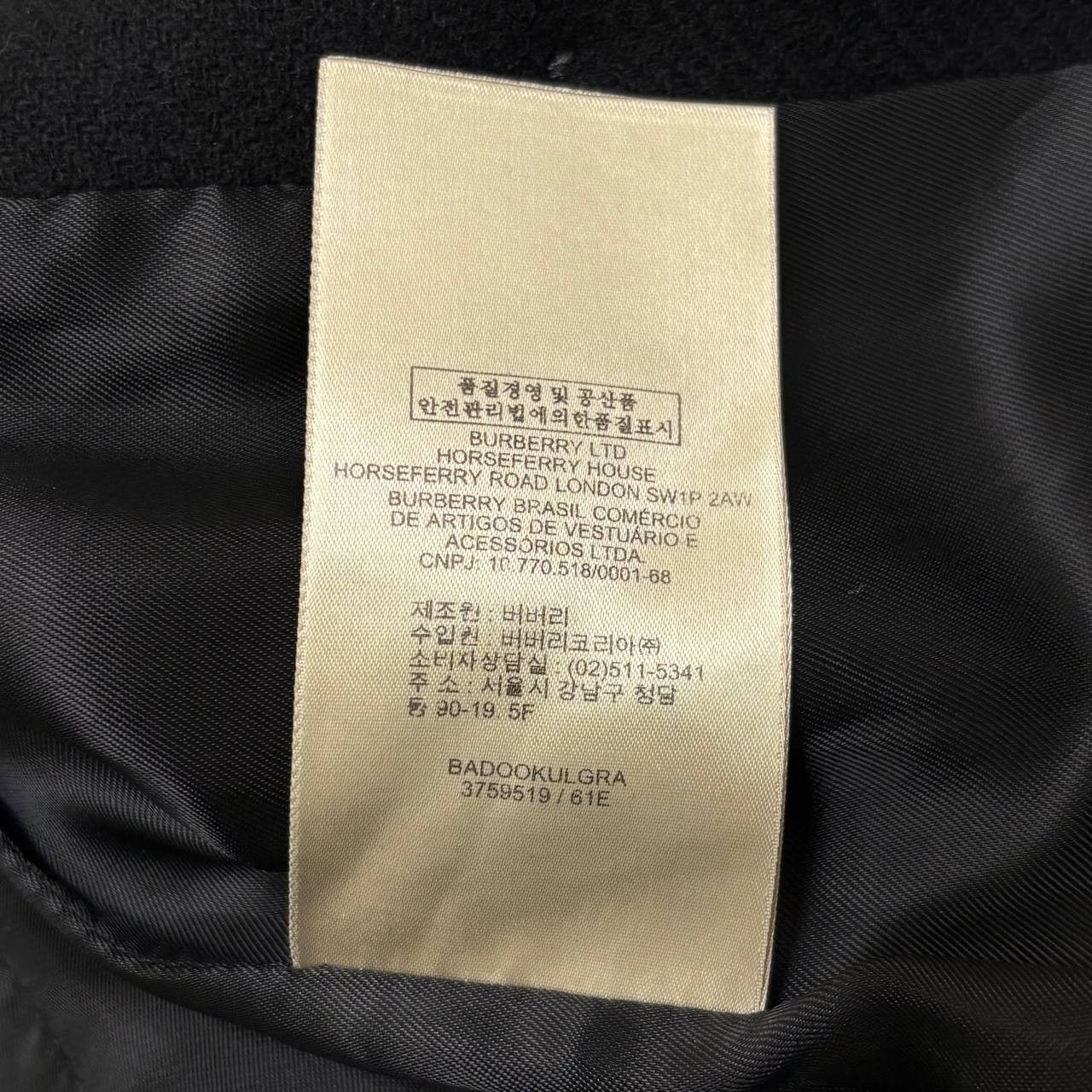 Burberry Burberry Cashmere Coat Women Size S / US 4 / IT 40 - 9 Thumbnail