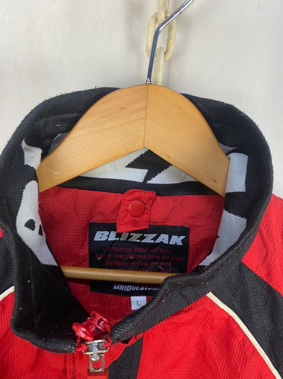 Sports Specialties Blizzak Bridgestone spellout double zipper jacket Size US L / EU 52-54 / 3 - 5 Thumbnail