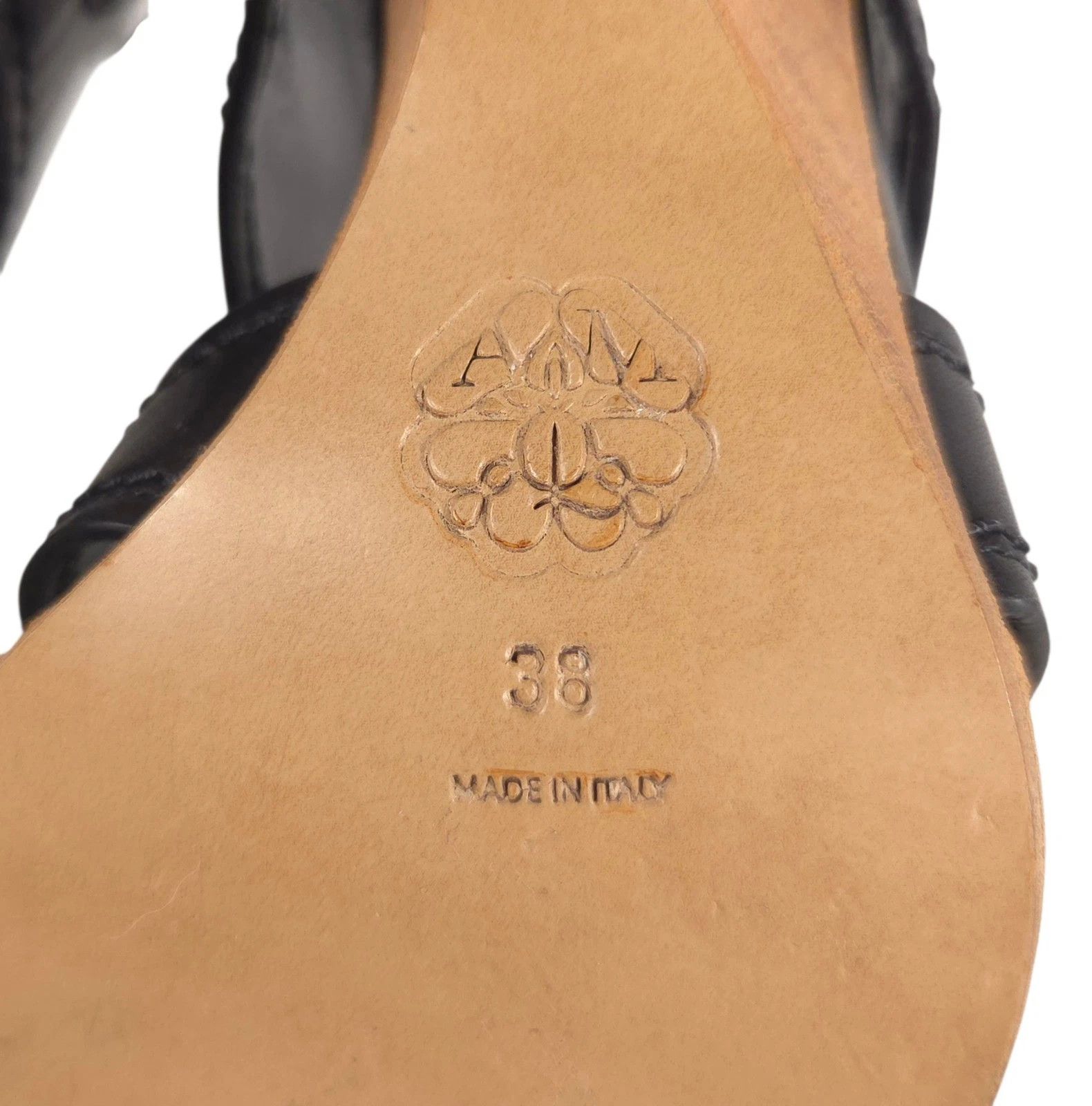 Alexander McQueen Alexander McQueen Sculptural Wood Wedge Sandals US 8 EU 38 Size US 8 / IT 38 - 12 Thumbnail