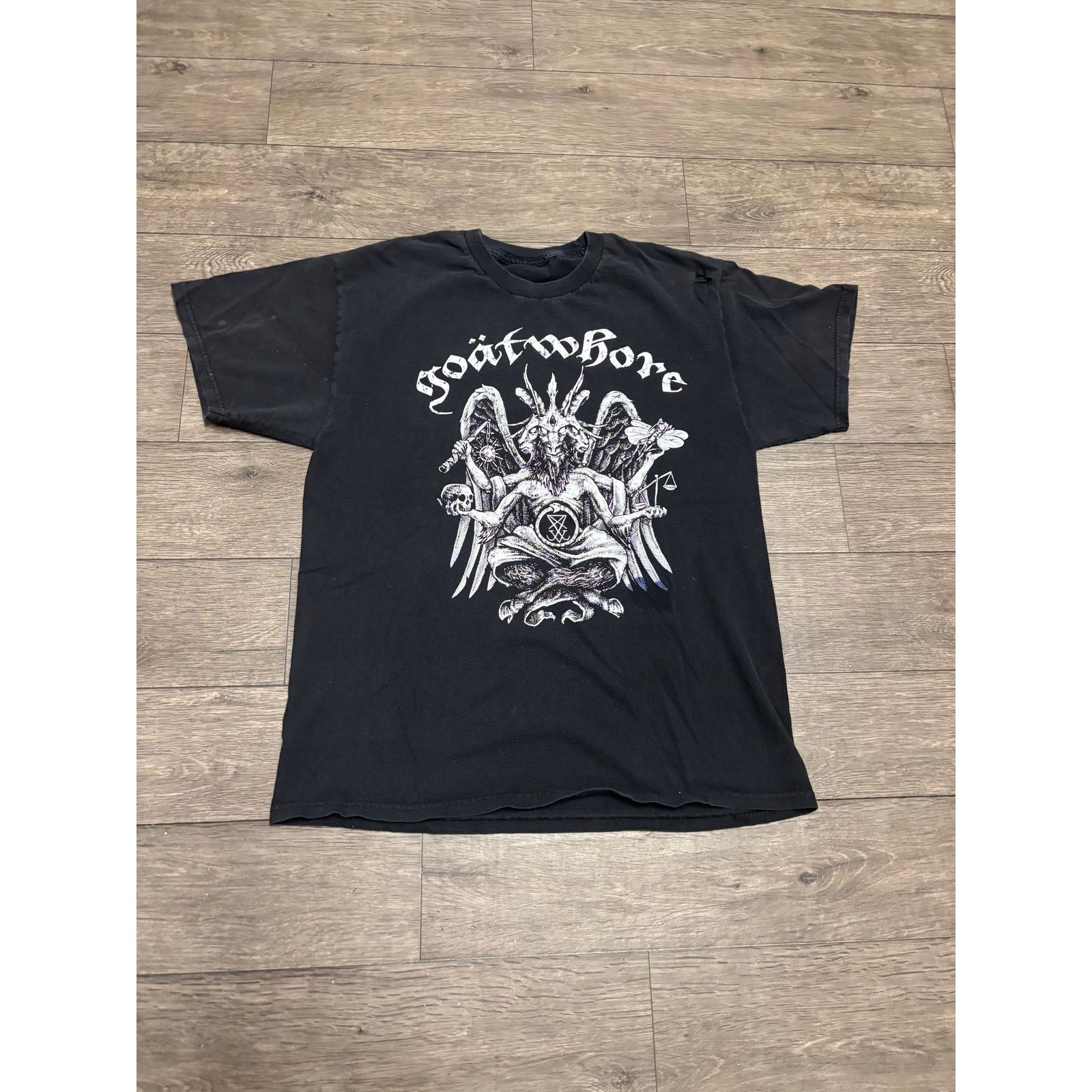 Vintage Goatwhore Band Black Tee Sz M Size US M / EU 48-50 / 2 - 1 Thumbnail