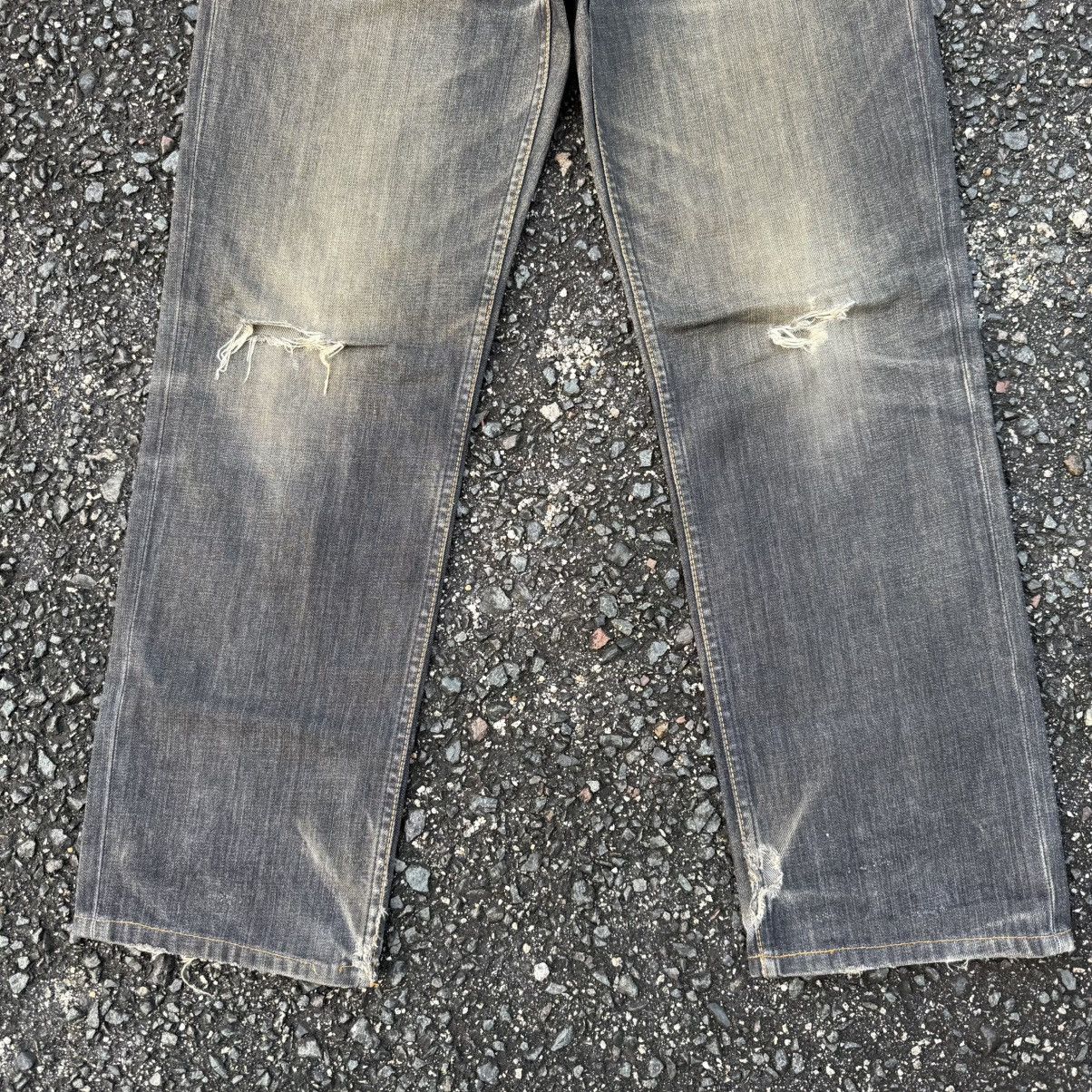 Levi's Vintage Clothing VINTAGE LEVI'S 702 BLACK RUSTY FADED JEAN DENIM PANTS Size US 33 - 4 Thumbnail