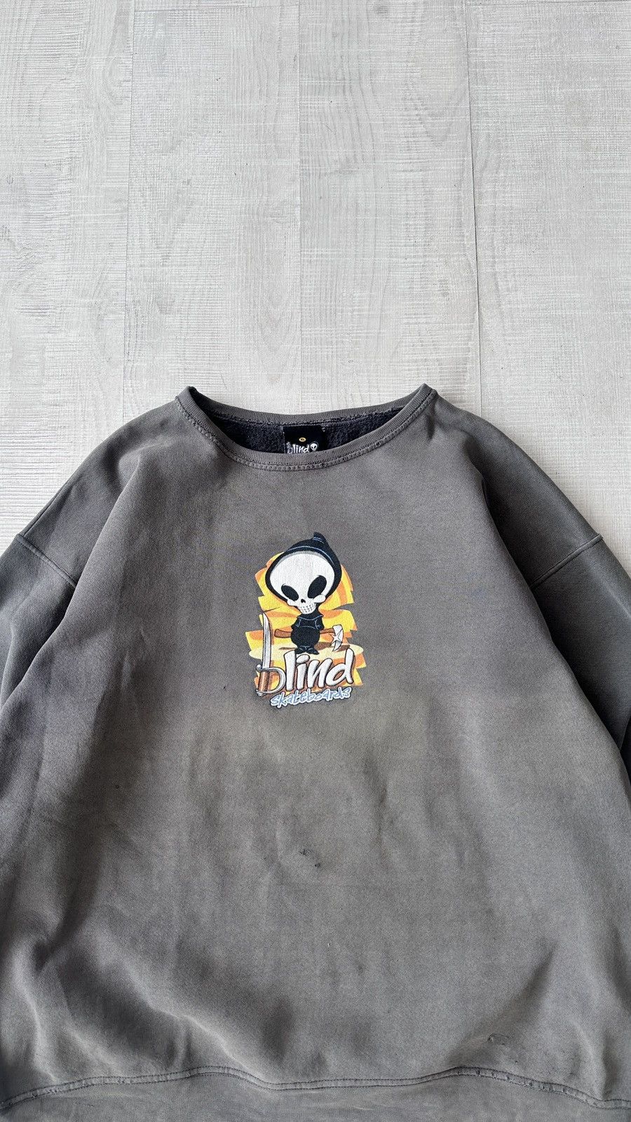 Blind Skateboards Blind Skateboards Sweatshirt USA Reaper Faded Y2K Skate XL Size US XL / EU 56 / 4 - 8 Thumbnail