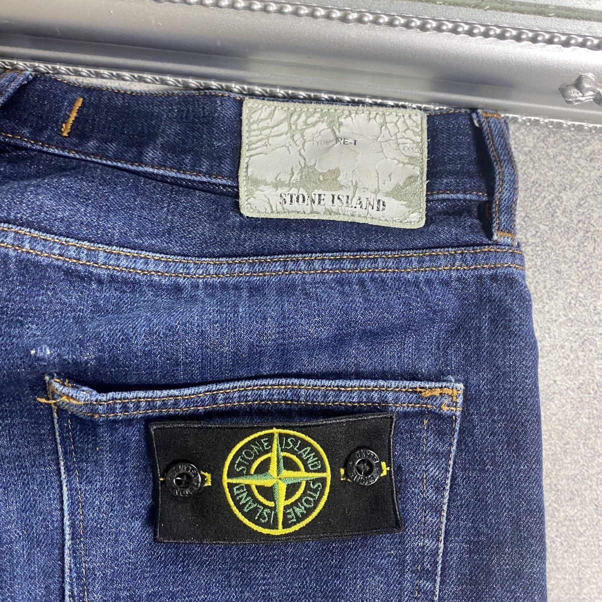 Stone Island Vintage Stone Island Jeans denim Size US 30 / EU 46 - 4 Thumbnail
