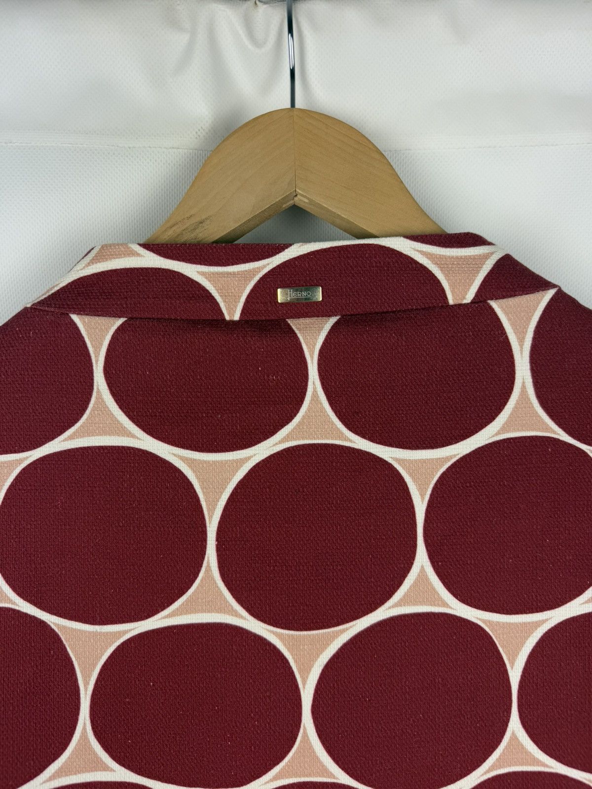 Herno Herno Ladies Polka Dot Trench Coat Jacket Size 44 Size M / US 6-8 / IT 42-44 - 21 Thumbnail