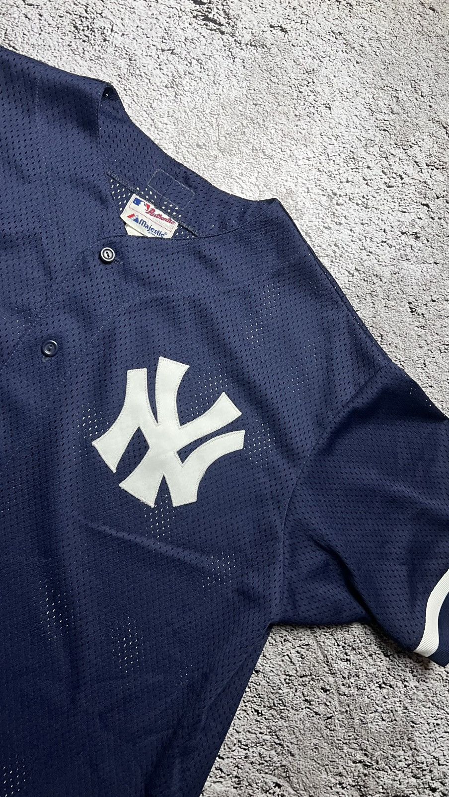 Majestic VTG 90’s New York Yankees MLB majestic made in USA jersey Size US XL / EU 56 / 4 - 3 Thumbnail
