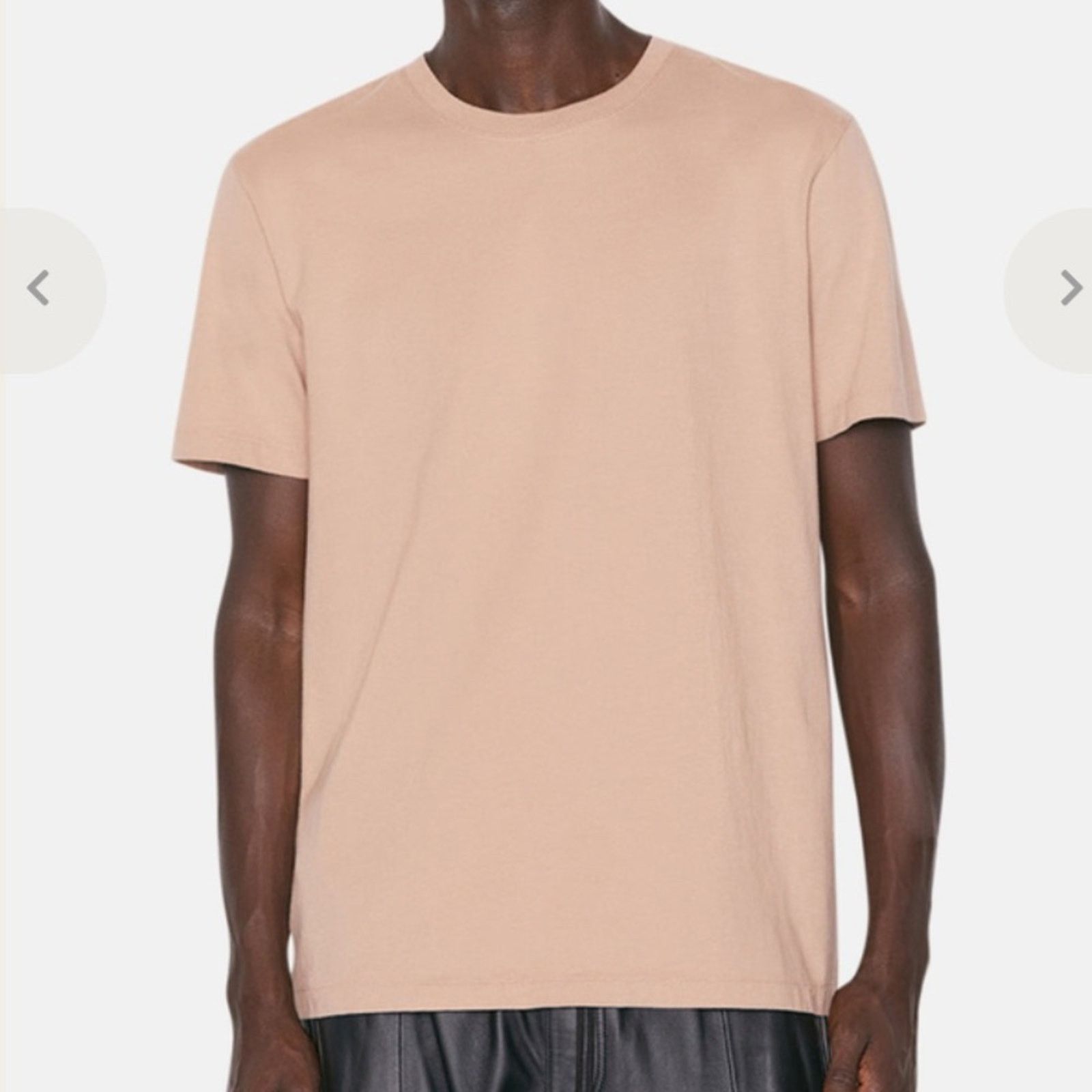 Frame FRAME denim Los angeles logo t-shirt powder brick pink L Size US L / EU 52-54 / 3 - 1 Thumbnail