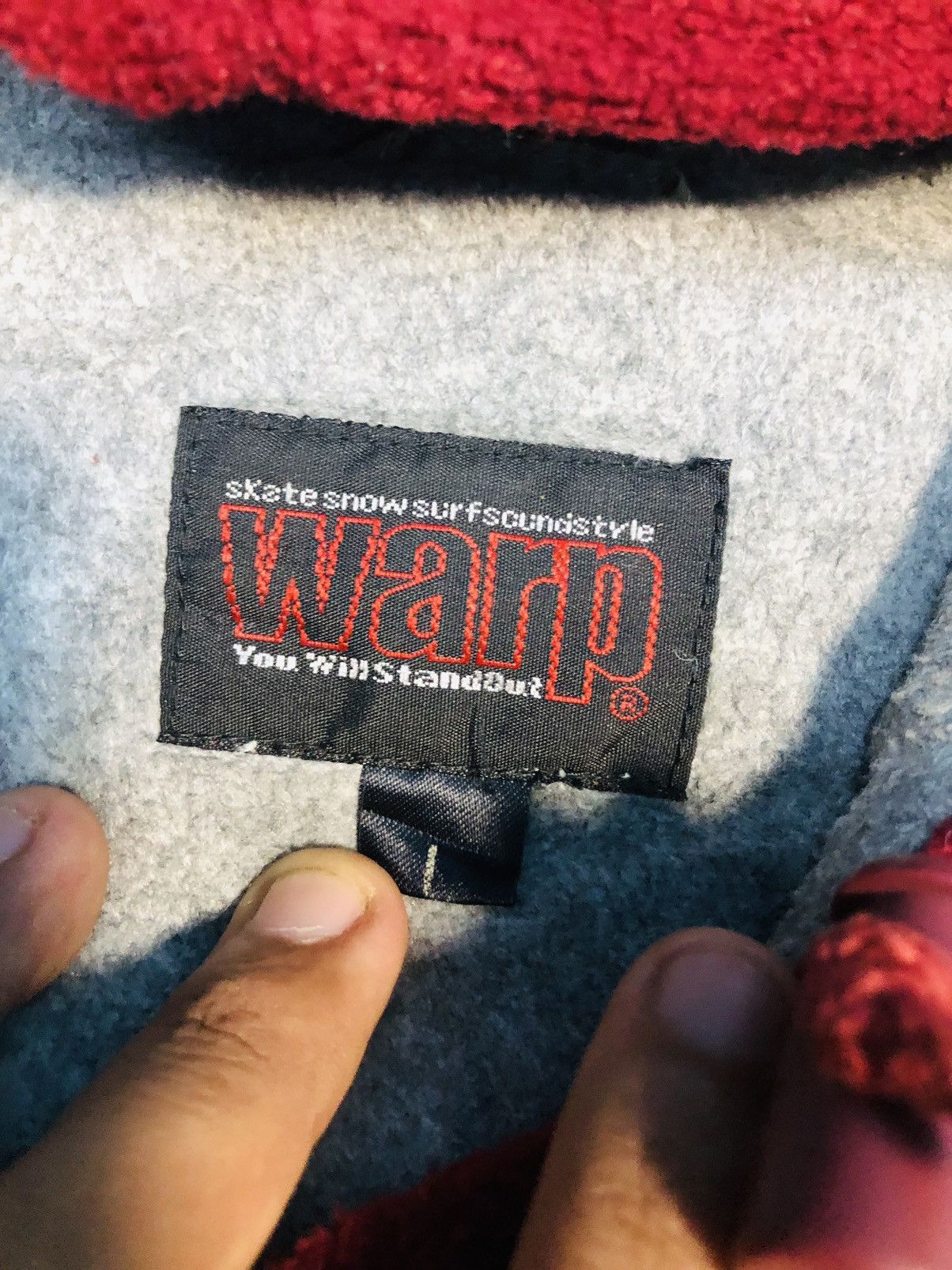 Other Warp Hoodie Skate Snow Surf (9) Size US L / EU 52-54 / 3 - 7 Thumbnail