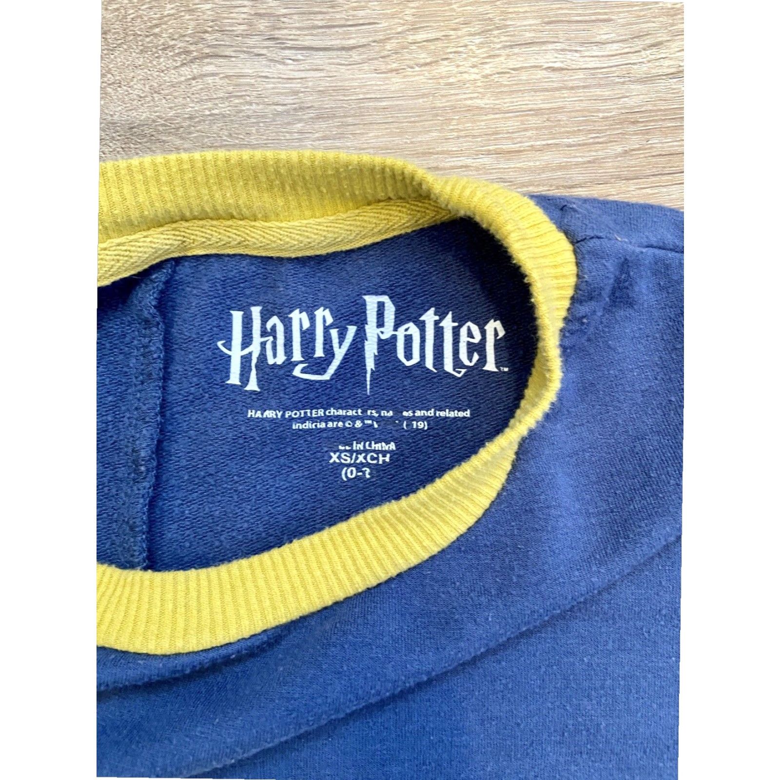 Vintage HARRY POTTER Yellow Long Sleeve Sleepwear Top Size XS Womens Size XS / US 0-2 / IT 36-38 - 4 Thumbnail