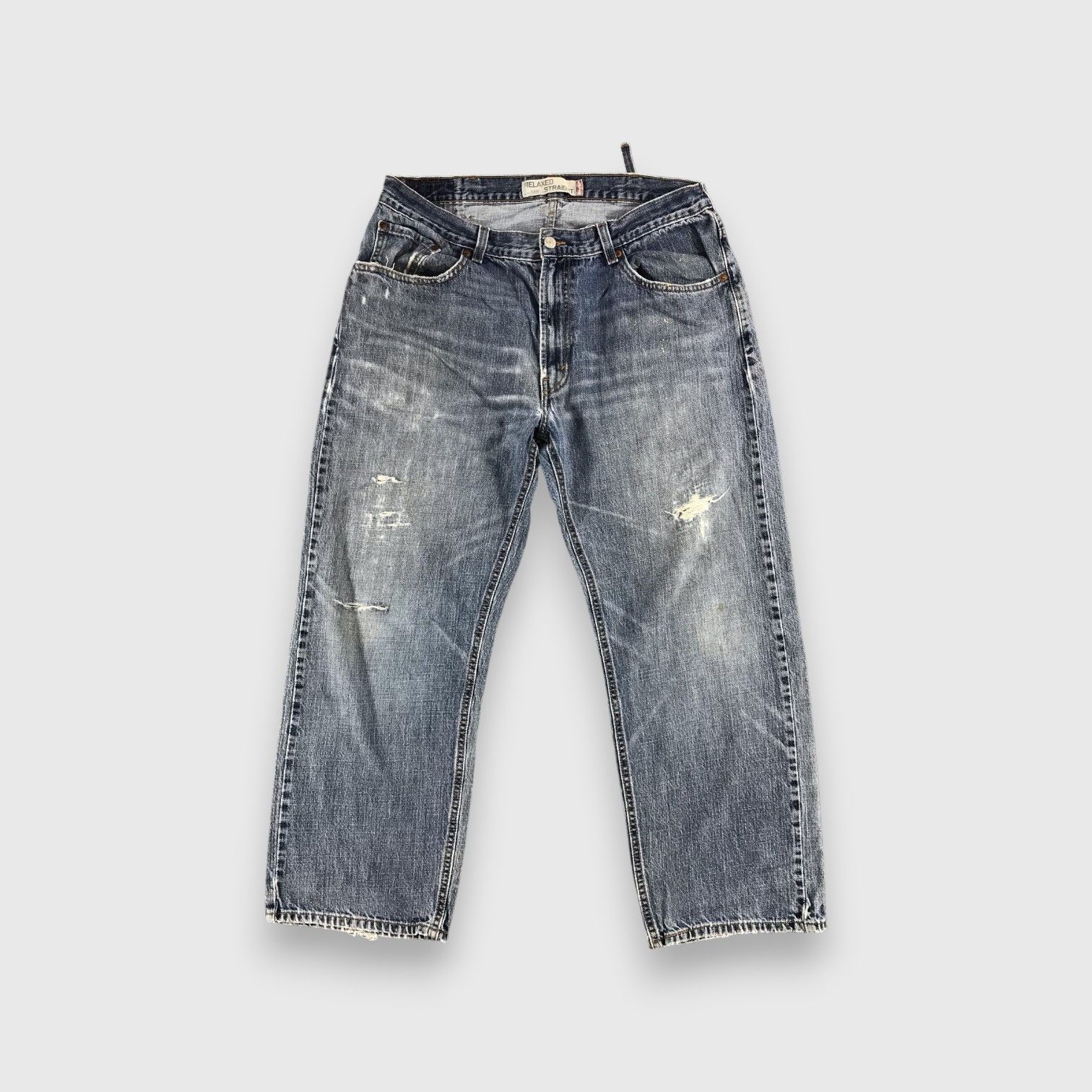 Levi's Vintage Light Wash Levis 559 Jeans-J1240 Size US 37 - 1 Thumbnail