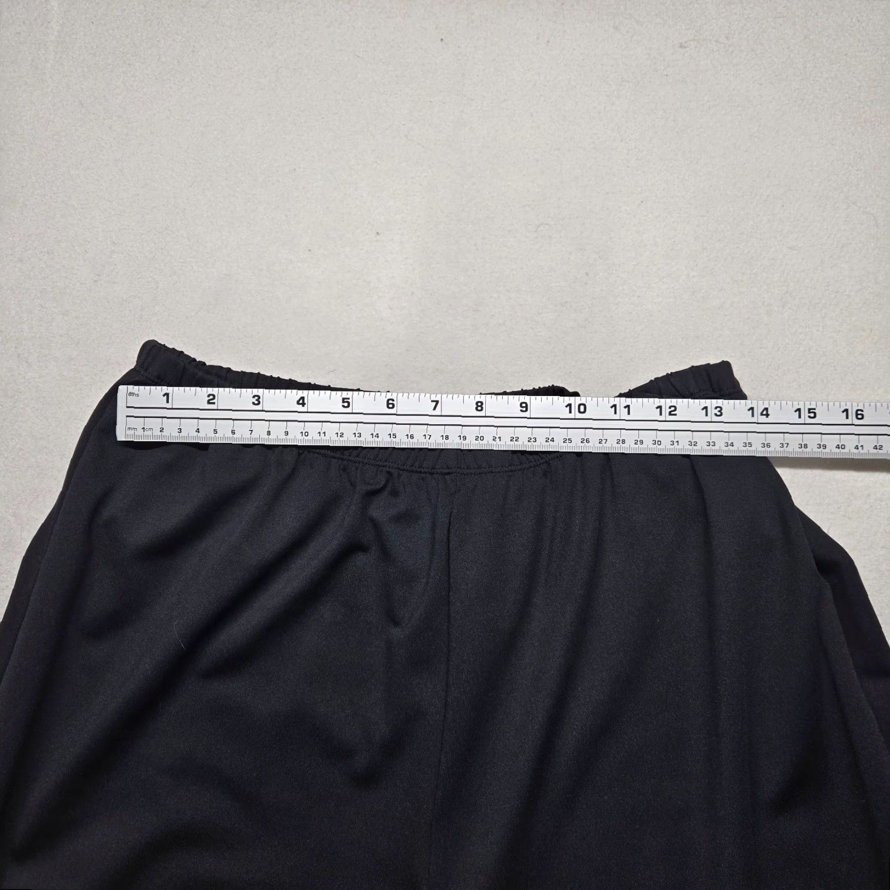 Vintage Bobbie Brooks Pants Women's L Black Knit Solid Ankle Pull On Elastic Waist Casual 90s? (No, vintage: No) Size 36" / US 14 / IT 50 - 4 Thumbnail