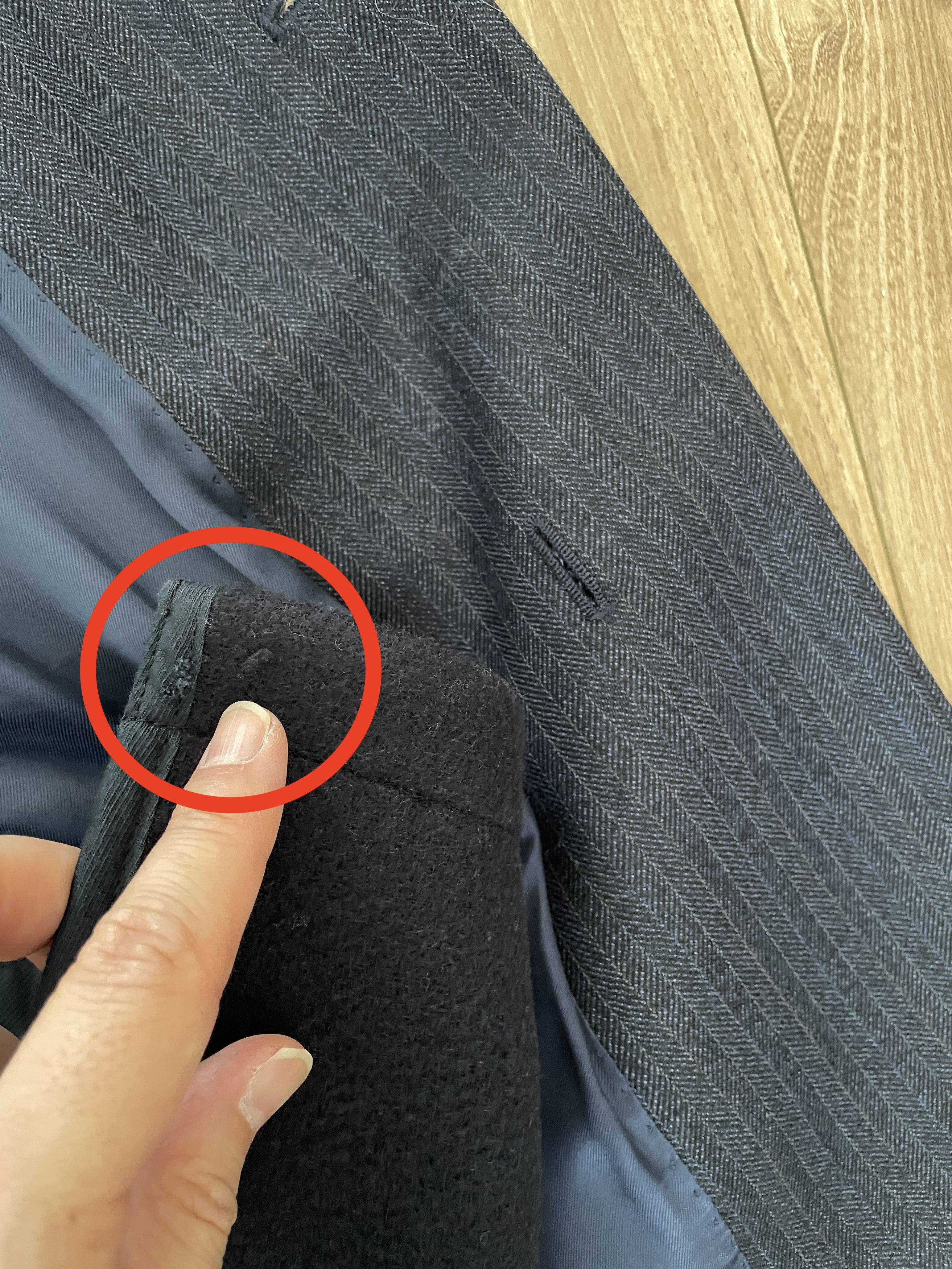 Acne Studios Acne Studios X Moon Lambswool Pinstripe Blazer Size US S / EU 44-46 / 1 - 6 Thumbnail