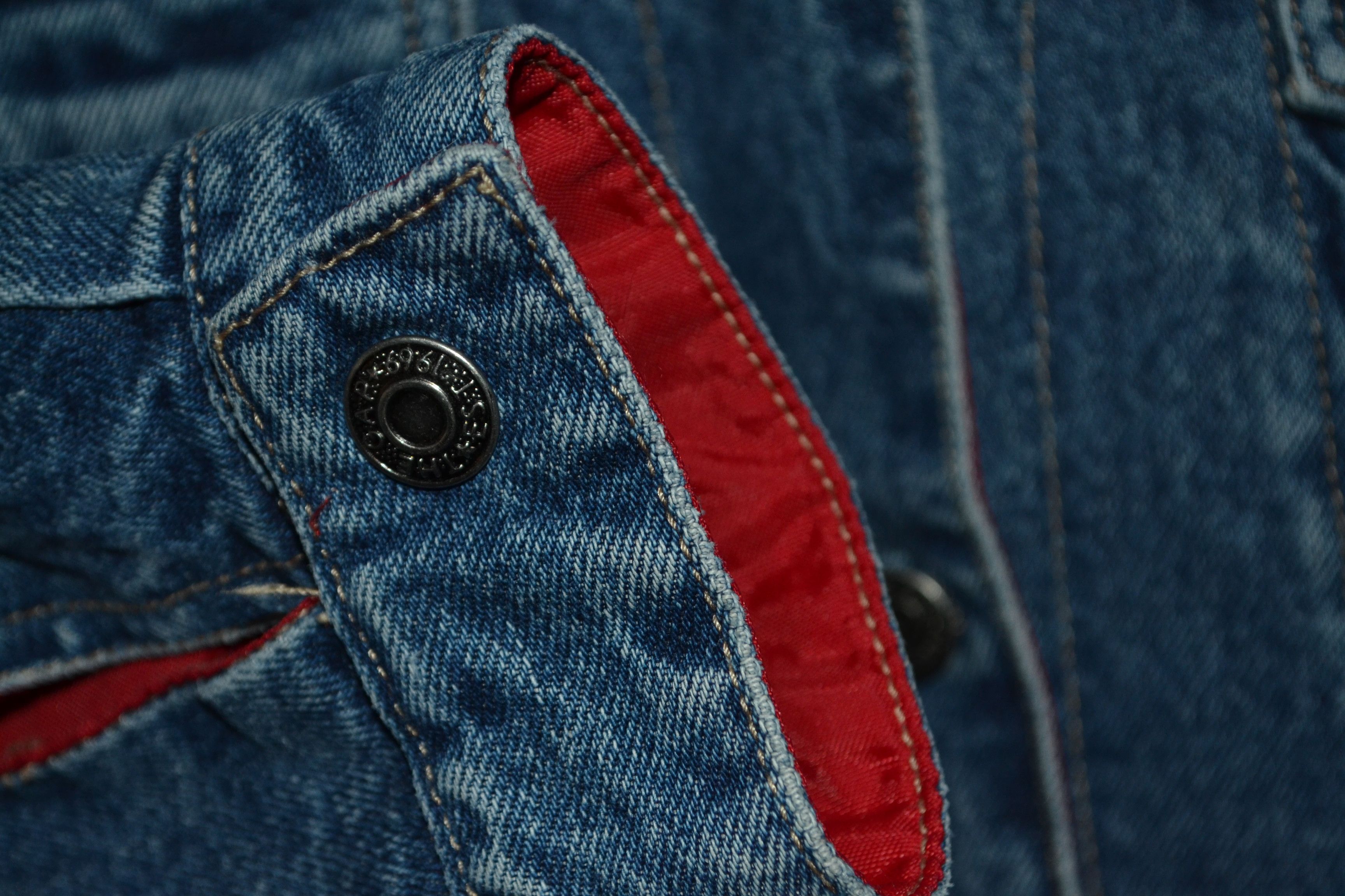 Gap Gap Vintage Reversible Nylon Denim Trucker Jacket Oversize Size US M / EU 48-50 / 2 - 8 Thumbnail