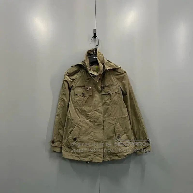 Burberry Burberry Green Cotton Ladies Jacket. Size XS / US 0-2 / IT 36-38 - 1 Thumbnail