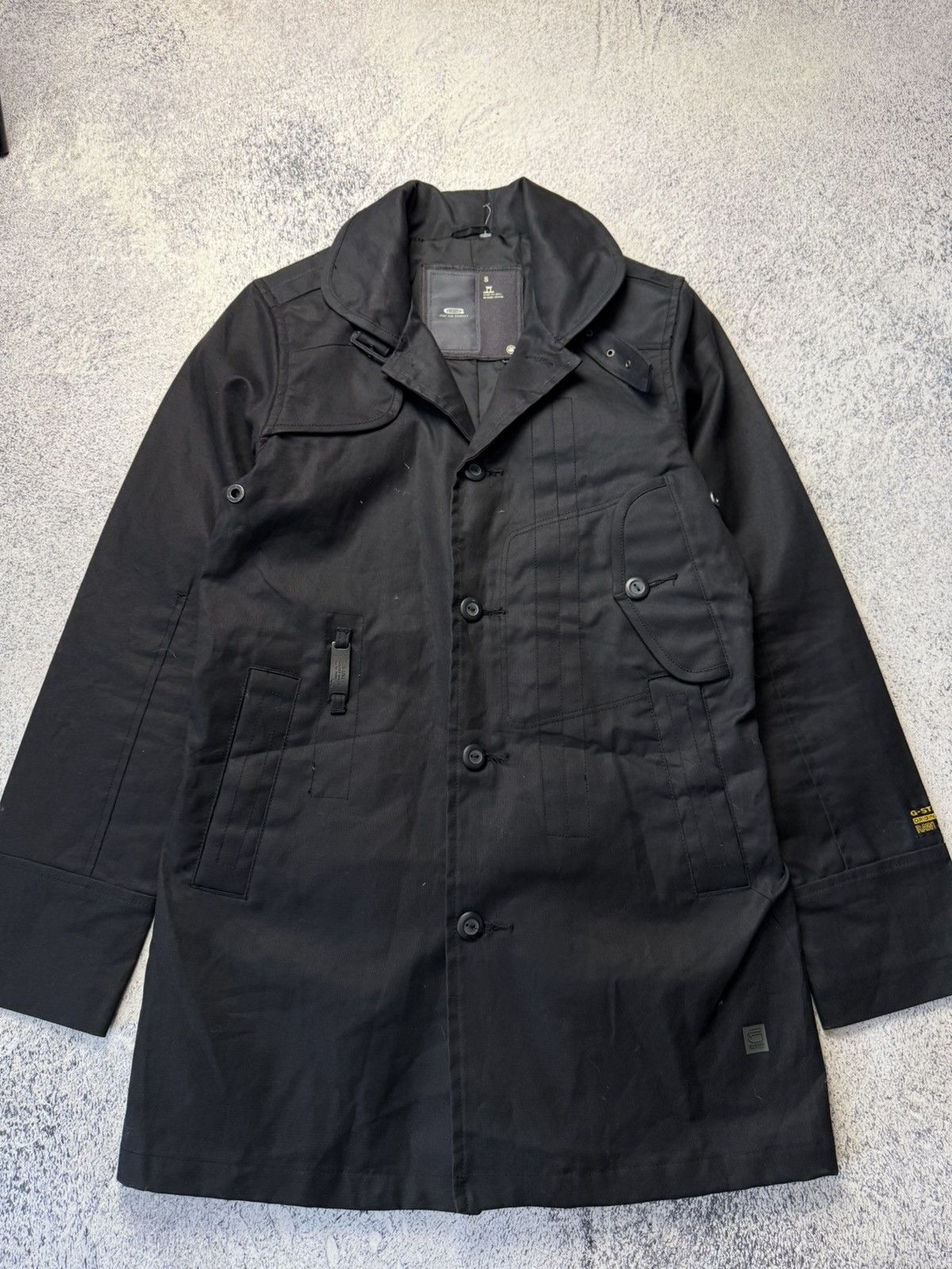 G-Star Men’s G-Star Raw Trench Coat Size US S / EU 44-46 / 1 - 4 Thumbnail
