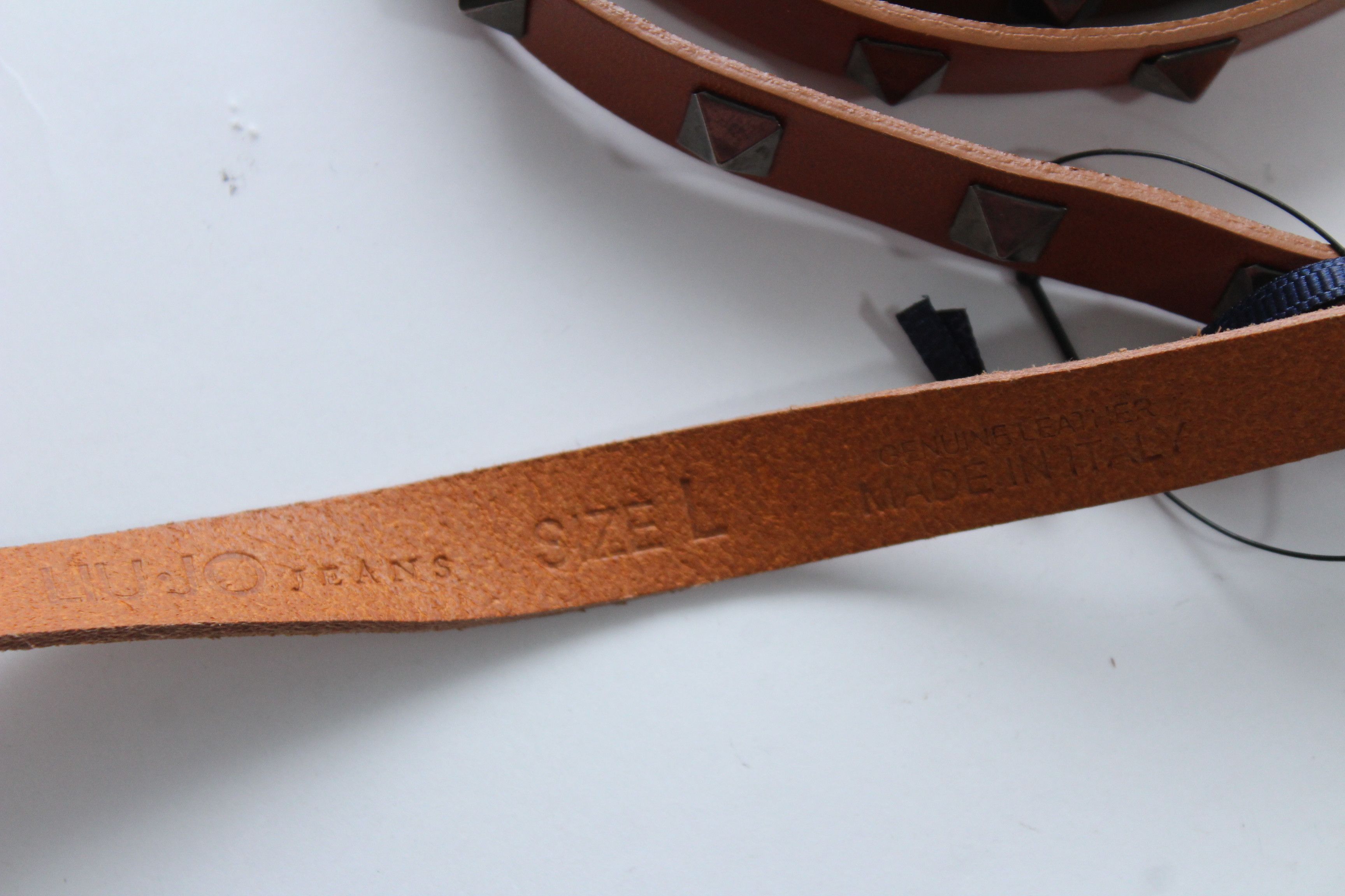 Liu Jo Liu Jo Leather Belt Size L Made In Italy New Authentic Size ONE SIZE - 9 Thumbnail