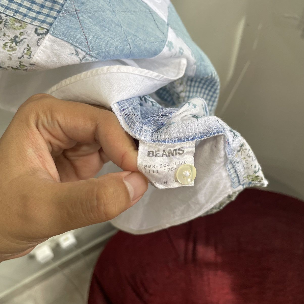 Beams Plus Beams Japan Patchwork Shirt 🌍 Size US L / EU 52-54 / 3 - 6 Thumbnail