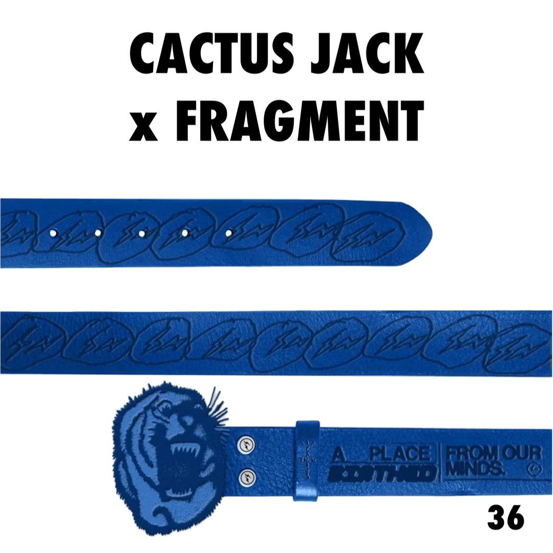 Travis Scott Travis Scott cactus Jack x fragment belt 2021 size 36 Size 36 - 1 Thumbnail