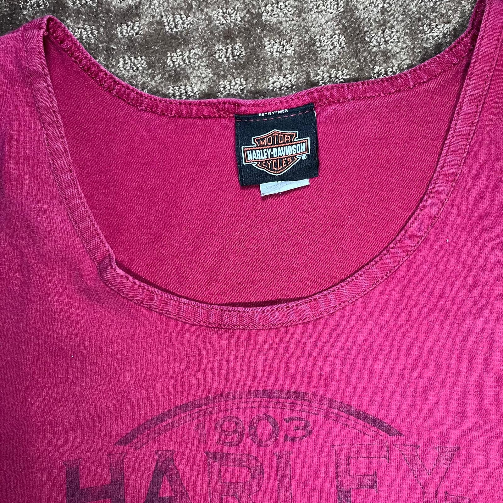 Harley Davidson 🌺 Harley-Davidson “Daytona Beach” 1903 Tank – Size L Size L / US 10 / IT 46 - 4 Thumbnail