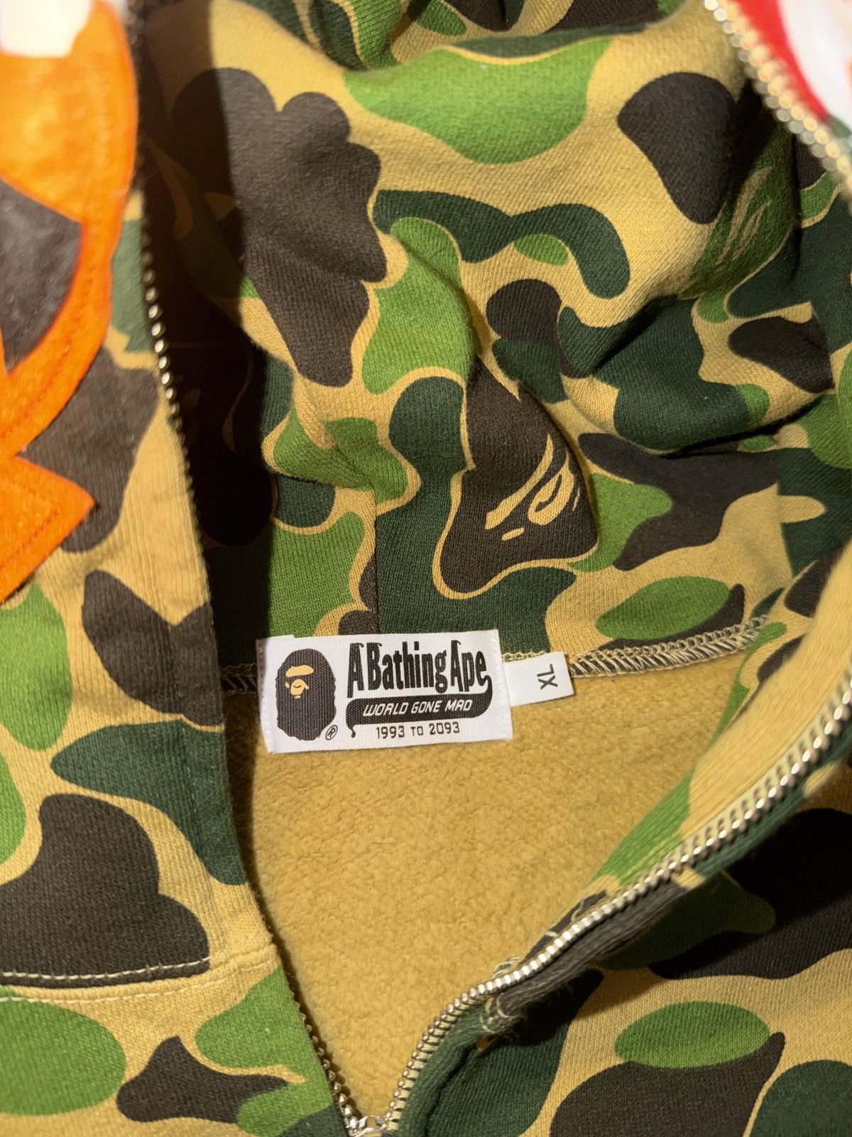 Bape A Bathing Ape Men’s ABC Camo Tiger Full Zip Hoodie Size US XL / EU 56 / 4 - 6 Thumbnail