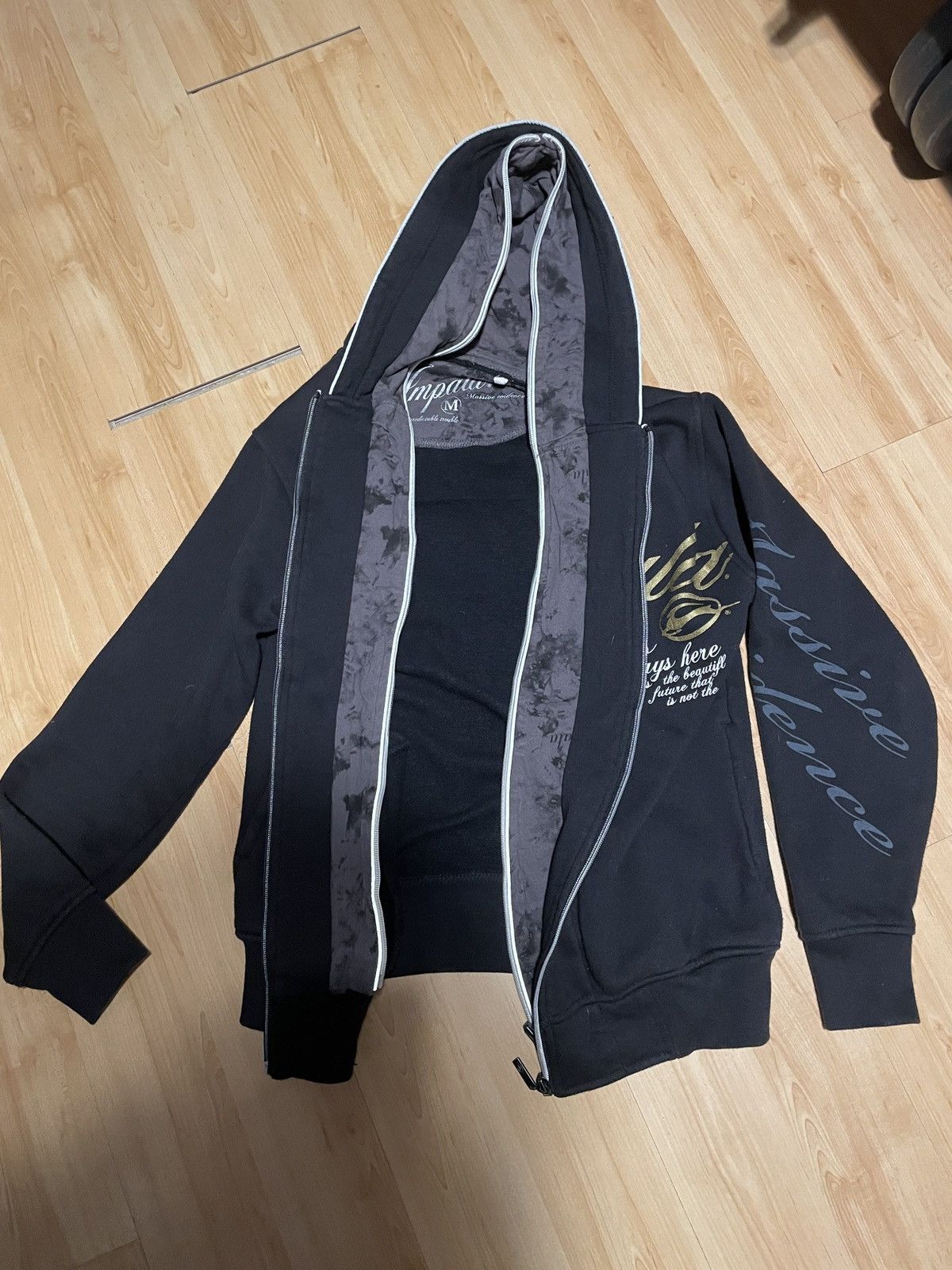 Japanese Brand ifsixwasnine impala poem hoodie Size US M / EU 48-50 / 2 - 2 Thumbnail