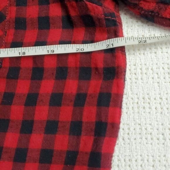 Ed Hardy Ed Hardy Embroidered Skull & Eightball Red Plaid Casual Butt Size US L / EU 52-54 / 3 - 8 Thumbnail