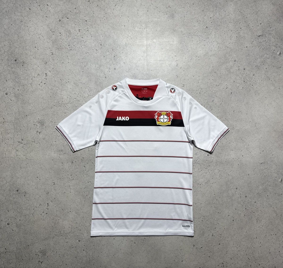 Vintage Jaco FC Bayer Leverkusen Vintage Soccer Jersey 2016/2017 Size US XS / EU 42 / 0 - 1 Thumbnail