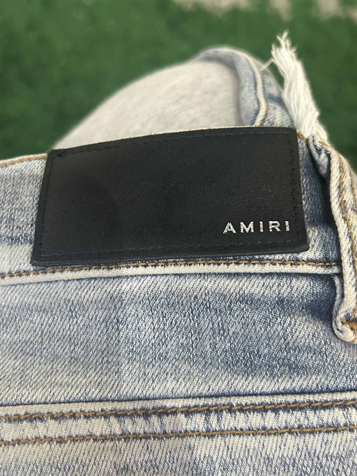 Amiri Amiri Thrasher Black Patch Jeans Size US 34 / EU 50 - 5 Thumbnail