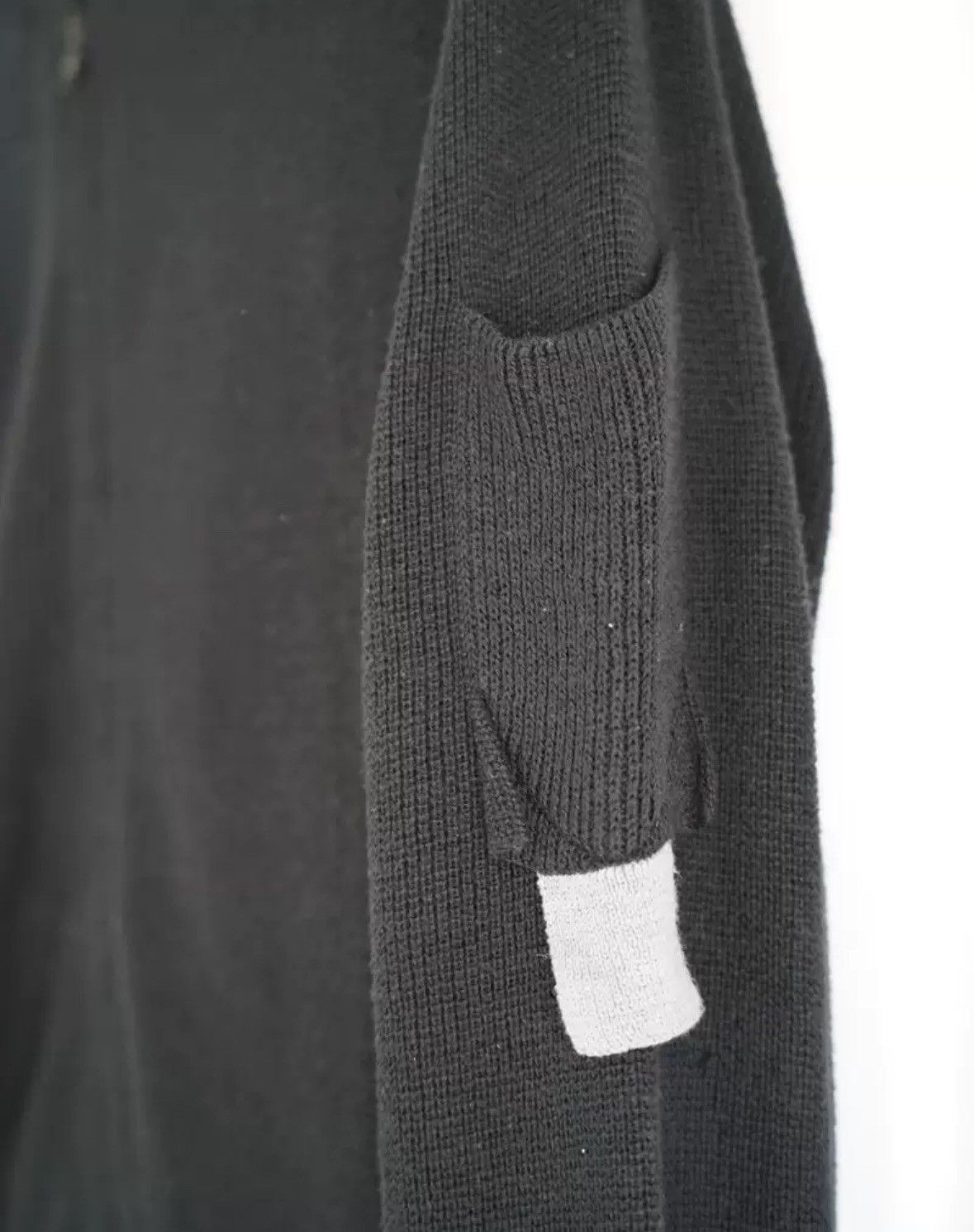 Yohji Yamamoto Yohji Yamamoto 09 aw Sleeve Pocket Zipper Cardigan sweater Size US L / EU 52-54 / 3 - 4 Thumbnail