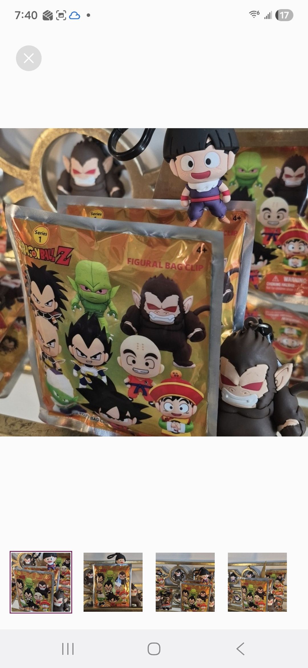 Other Monogram × Dragon Ball Z 3D Blind Bag Figural Bag Clip Size ONE SIZE - 1 Thumbnail