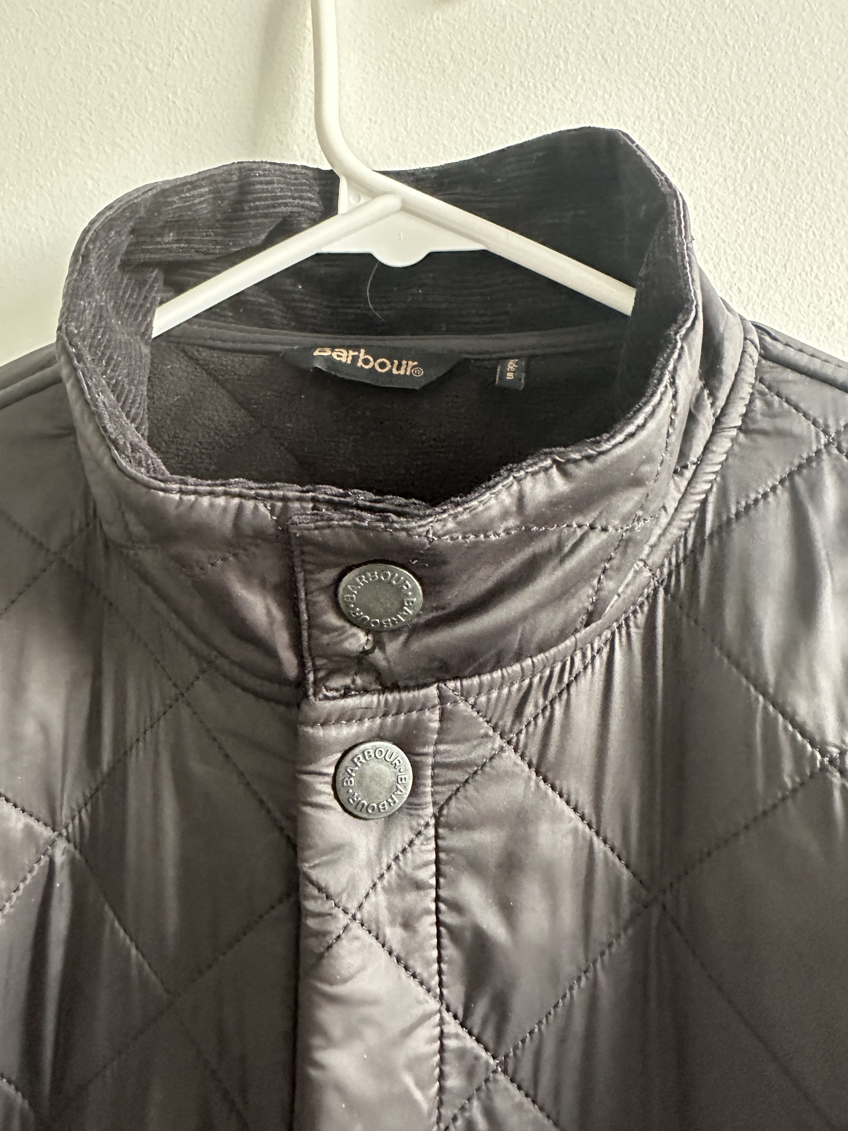 Barbour Barbour Black Quilted Light Jacket Size US L / EU 52-54 / 3 - 3 Thumbnail