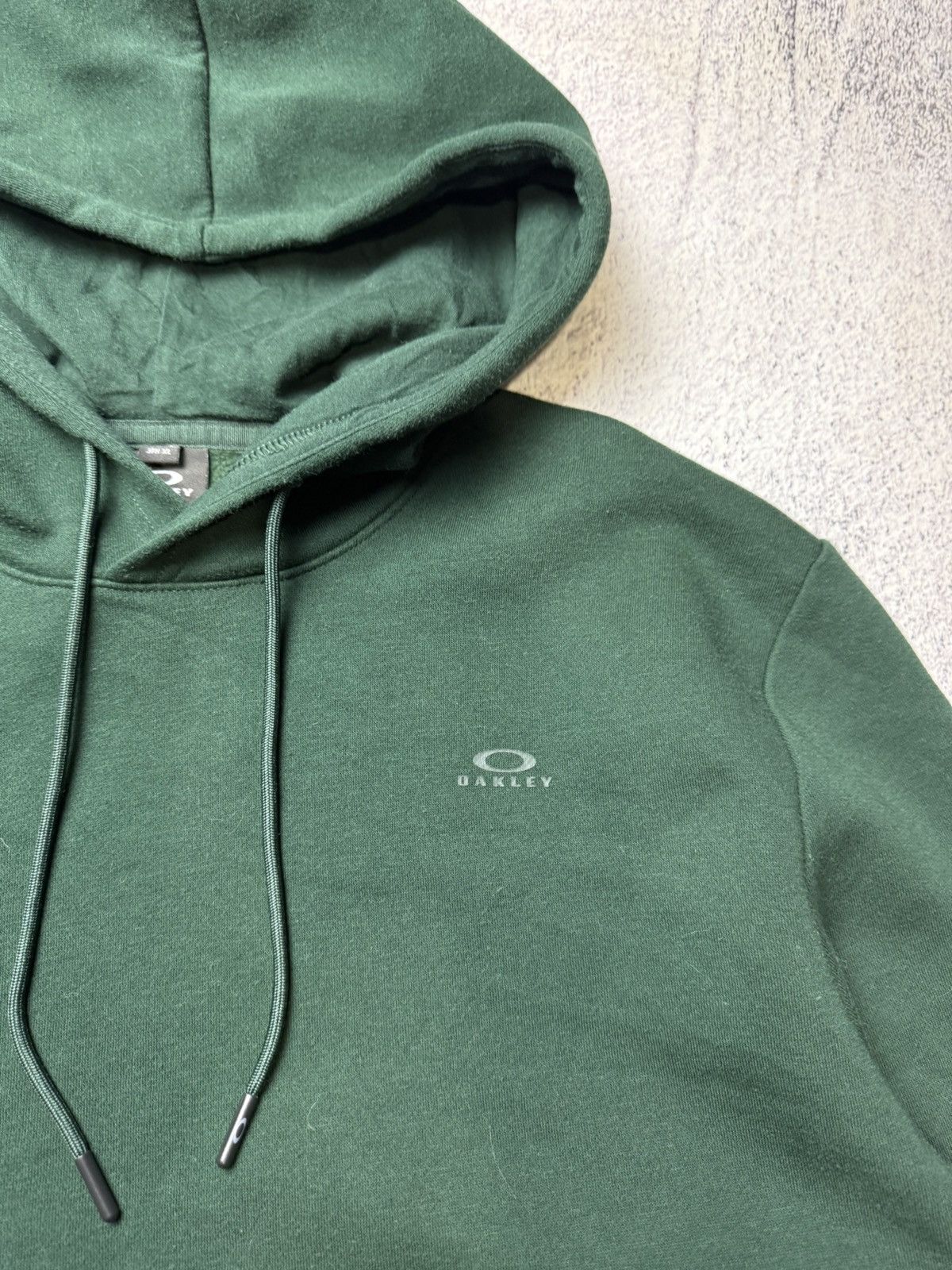 Oakley Vintage Oakley Green Hoodie Mini Logo Y2K Gorpcor Size US XL / EU 56 / 4 - 10 Thumbnail